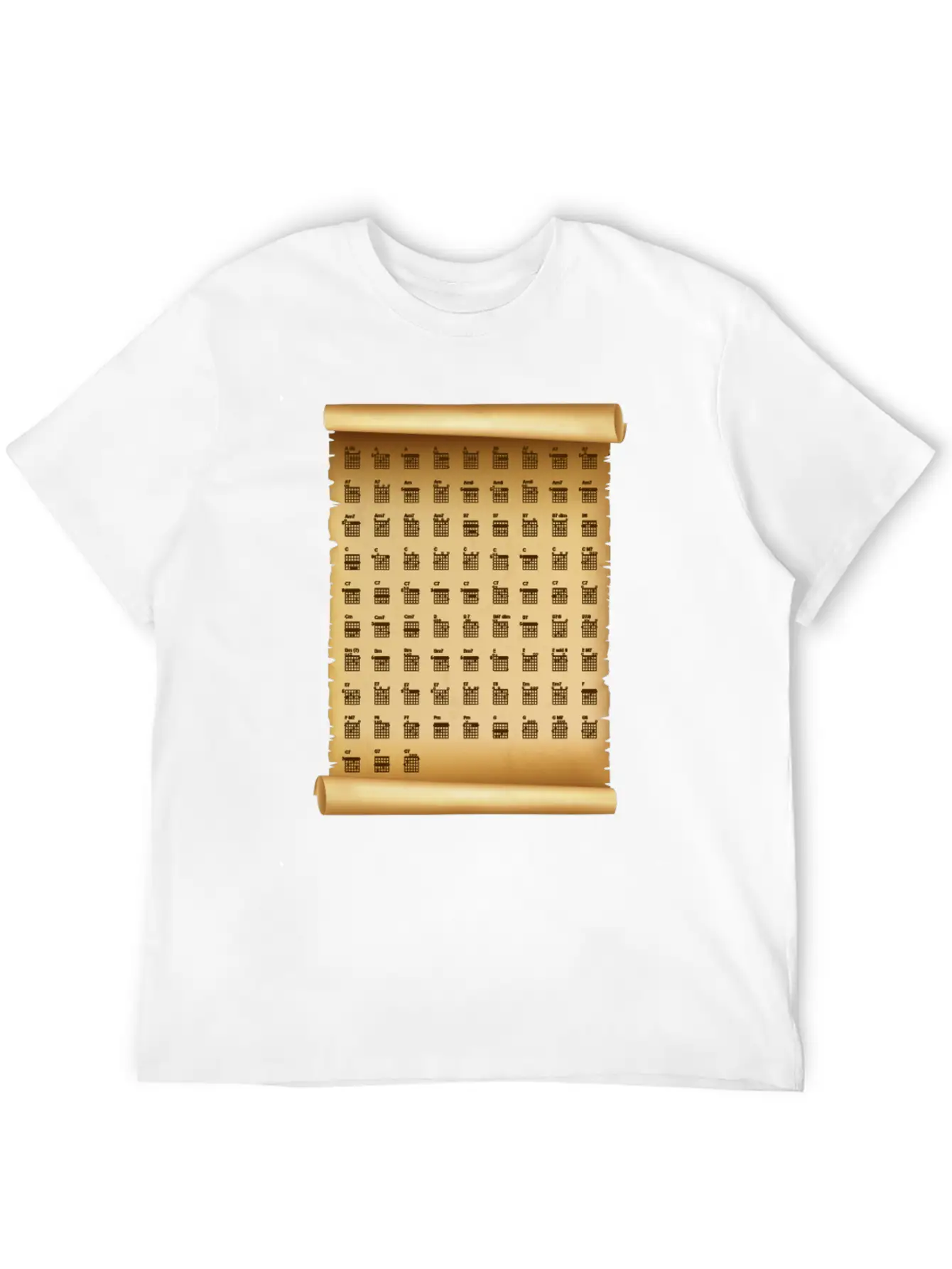 F Chord Guitar Plectron Note Melody Gift Basic Graphic T-Shirt – Daily Comfort In Soft Cotton