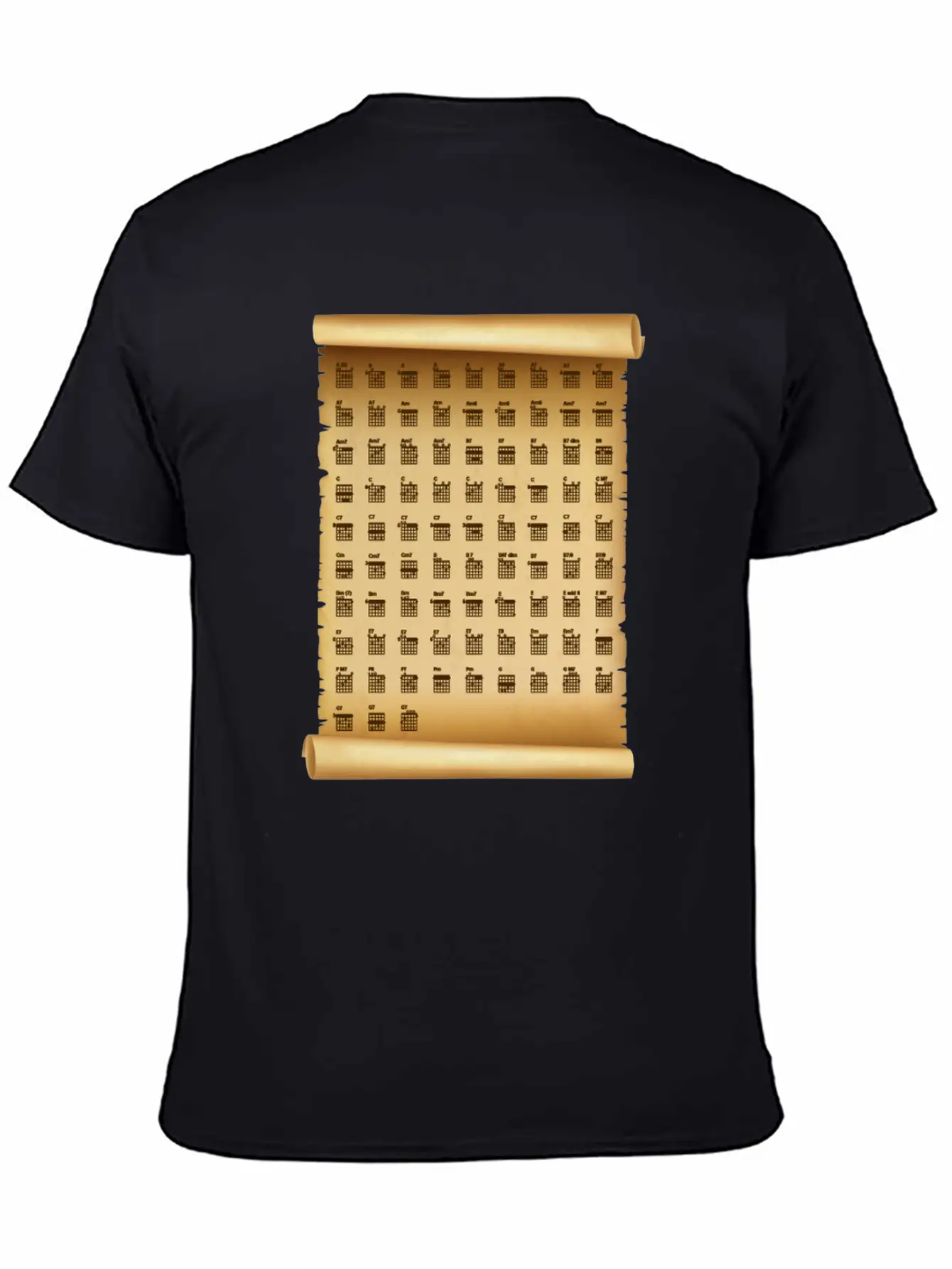 F Chord Guitar Plectron Note Melody Gift Basic Graphic T-Shirt – Daily Comfort In Soft Cotton