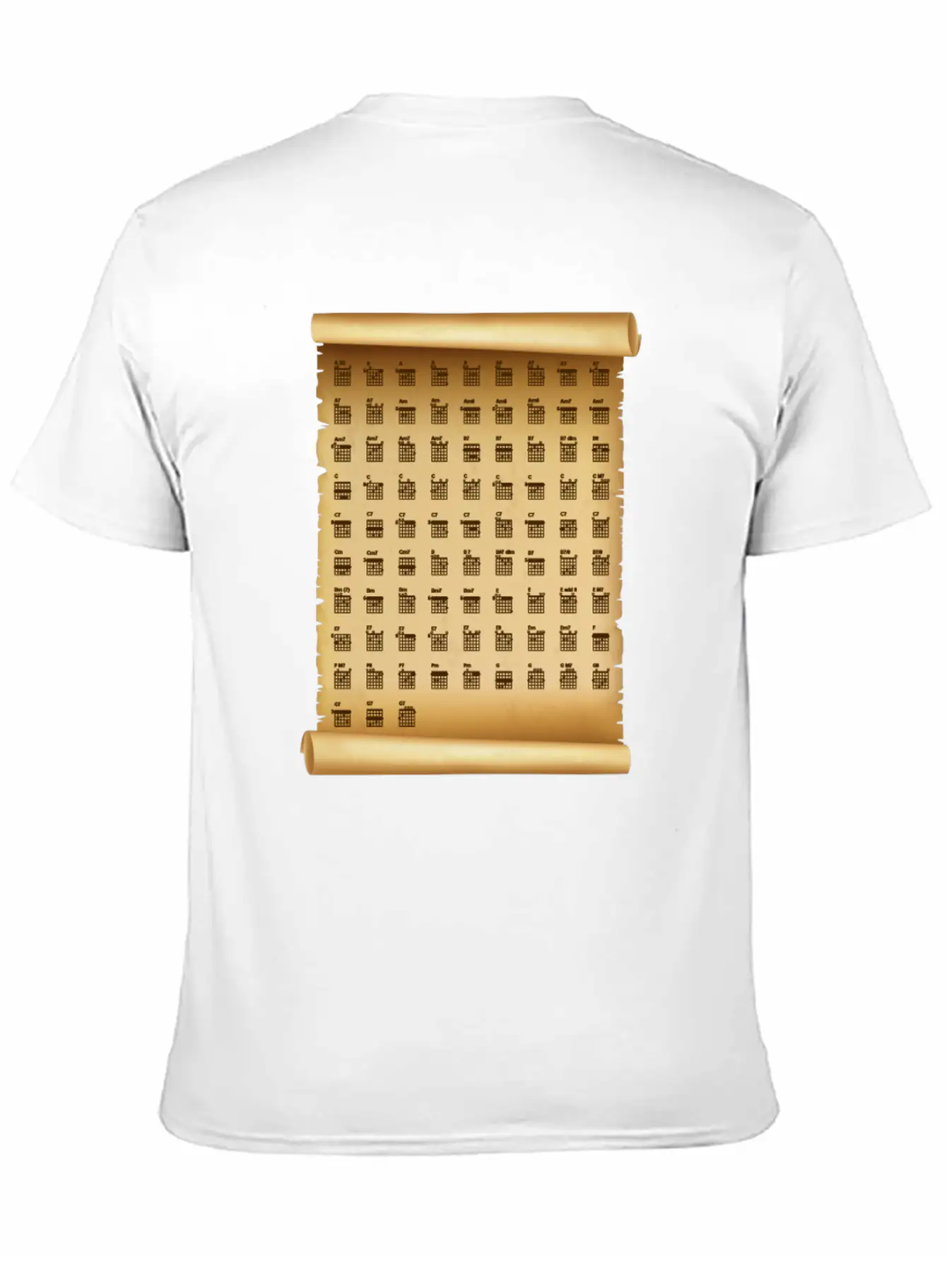 F Chord Guitar Plectron Note Melody Gift Basic Graphic T-Shirt – Daily Comfort In Soft Cotton