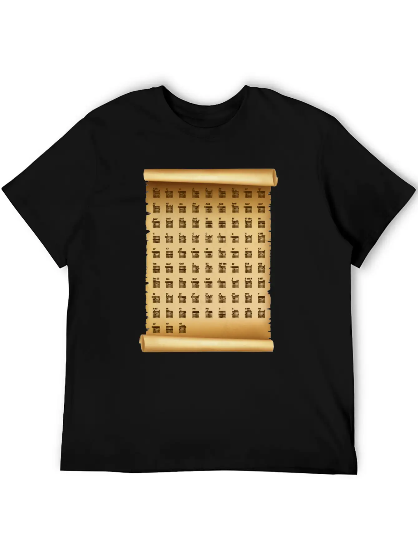 F Chord Guitar Plectron Note Melody Gift Basic Graphic T-Shirt – Daily Comfort In Soft Cotton