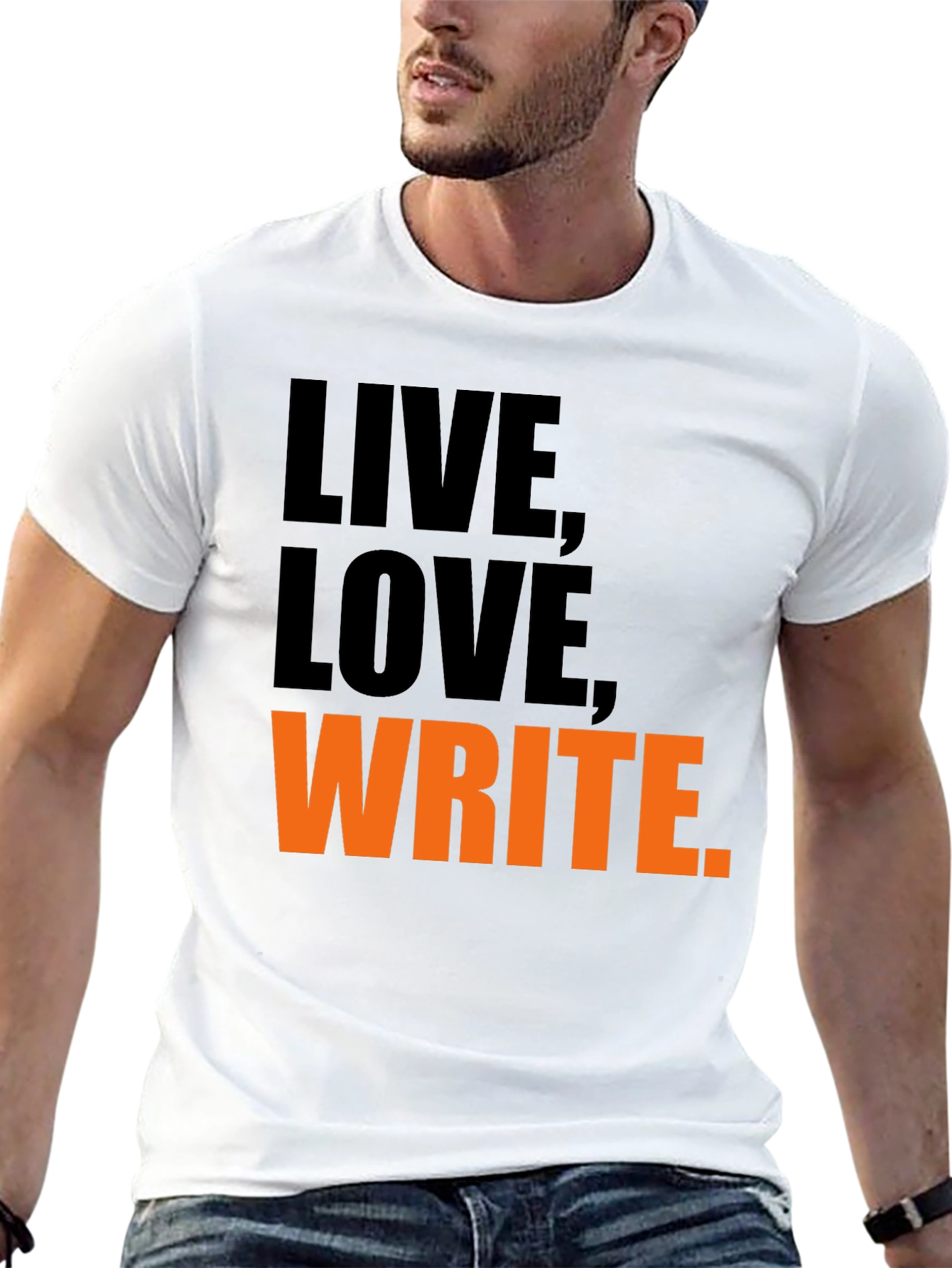 Live Love Write Graphic T-Shirt