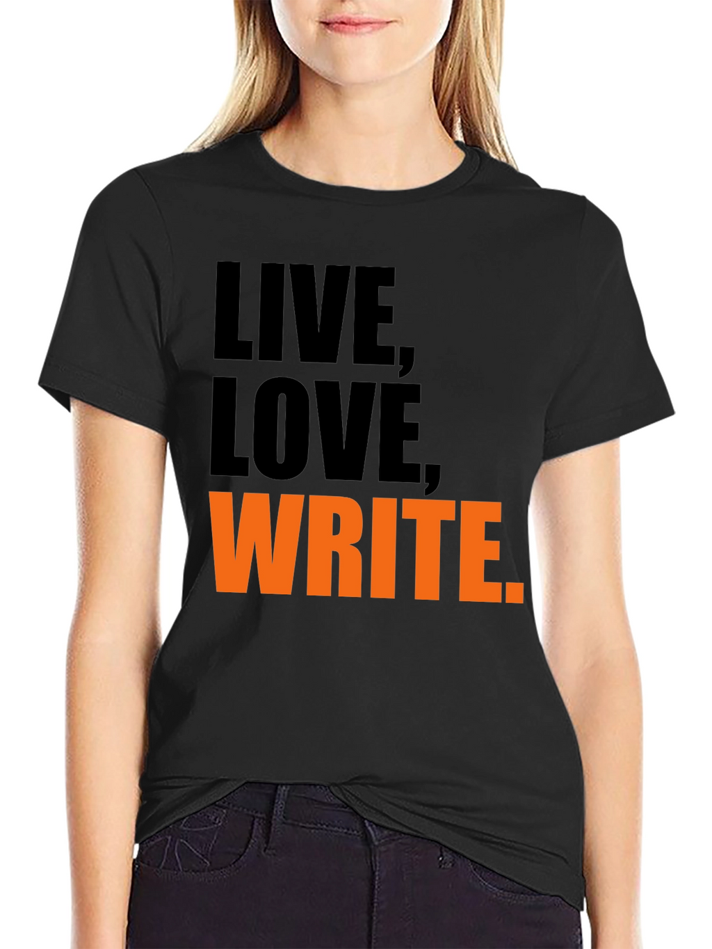 Live Love Write Graphic T-Shirt