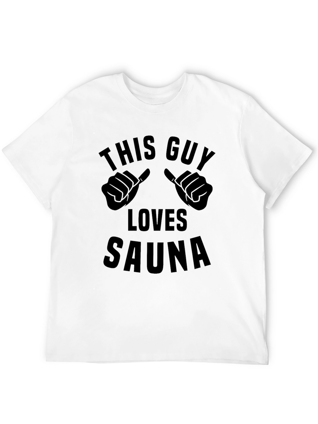 This Guy Loves Sauna Graphic Tee
