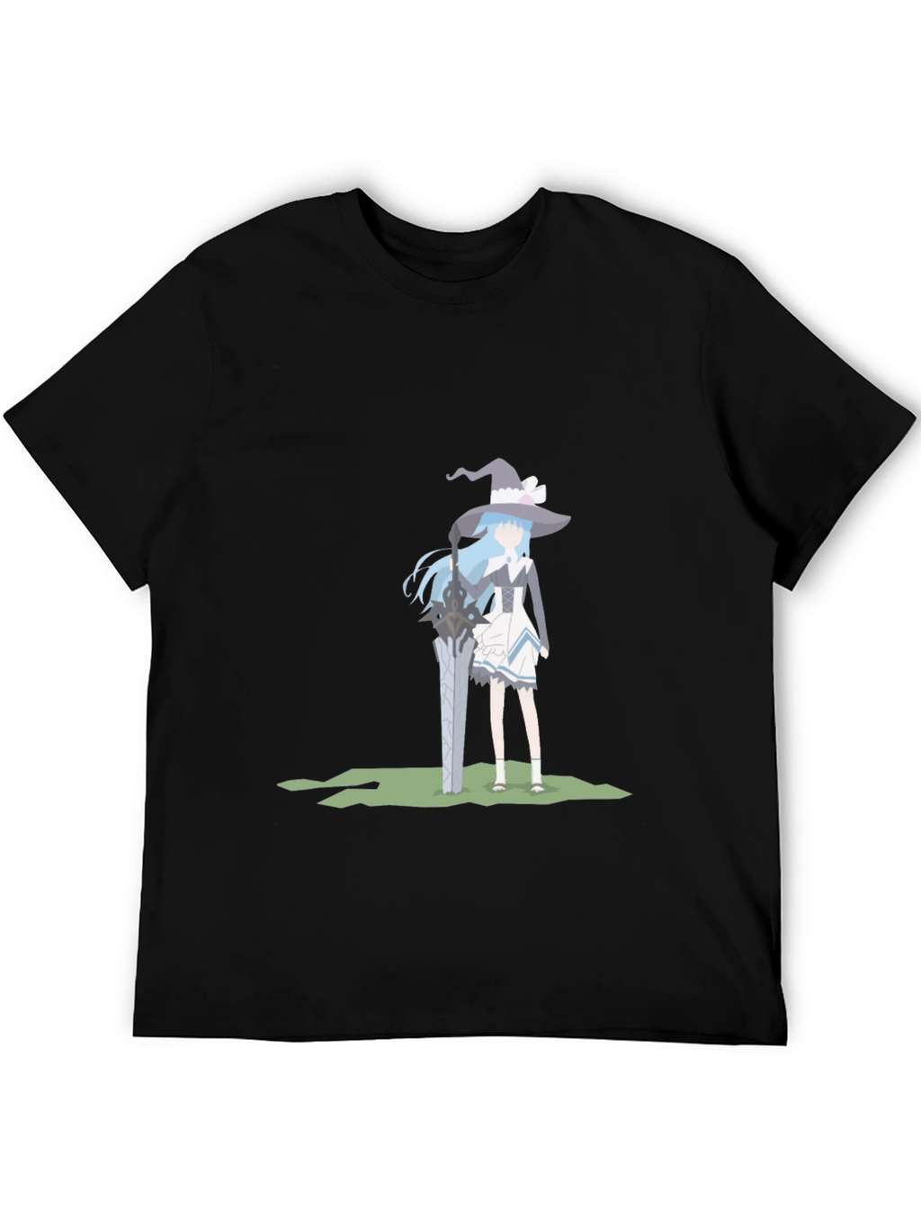 Anime Girl Sword T-Shirt - Stylish Graphic Tee