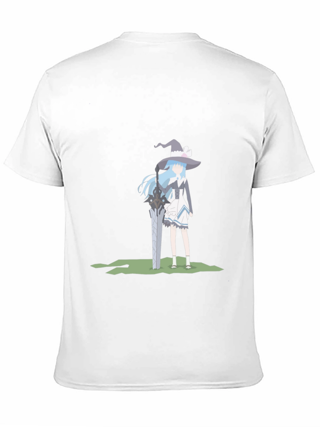 Anime Girl Sword T-Shirt - Stylish Graphic Tee