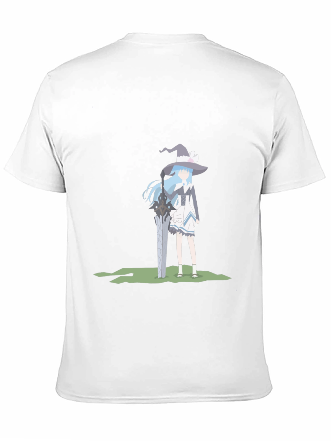 Anime Girl Sword T-Shirt - Stylish Graphic Tee