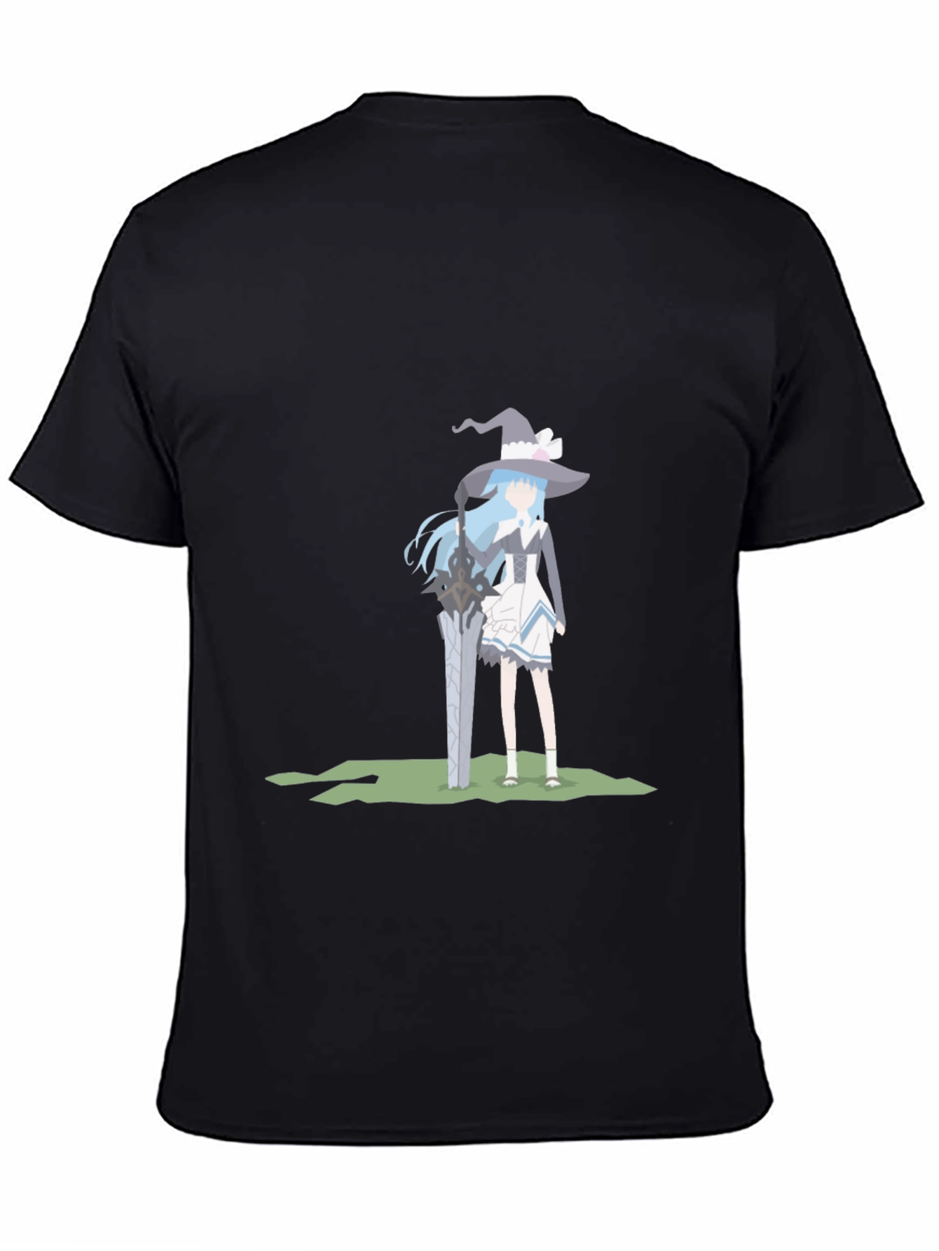 Anime Girl Sword T-Shirt - Stylish Graphic Tee