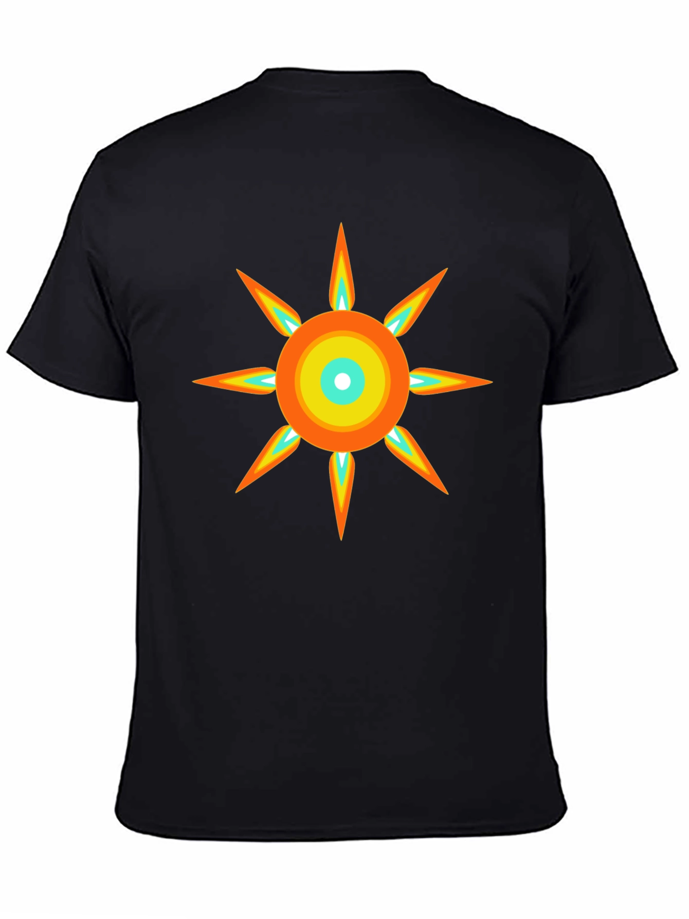 Radiant Sun Graphic Tee - Modern Design