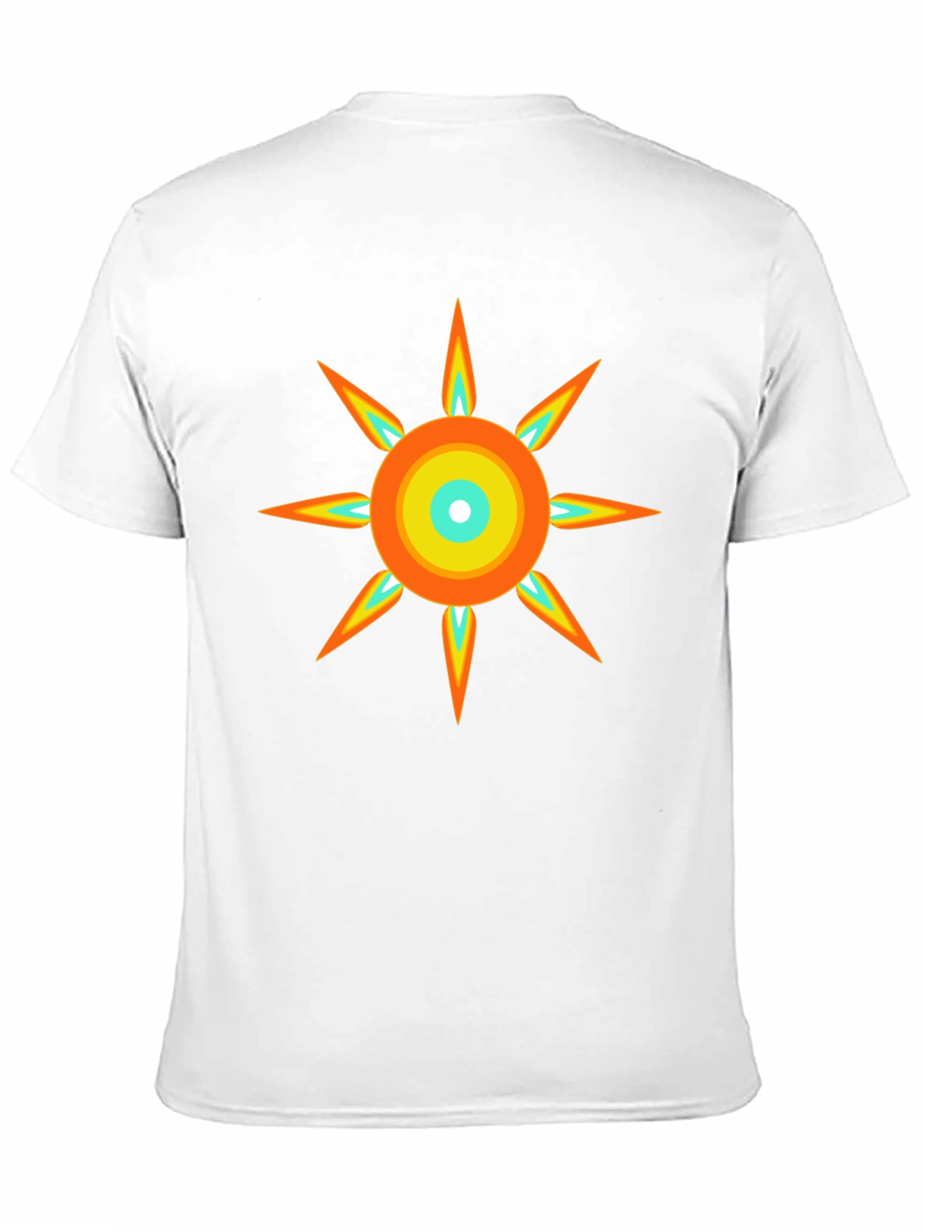 Radiant Sun Graphic Tee - Modern Design