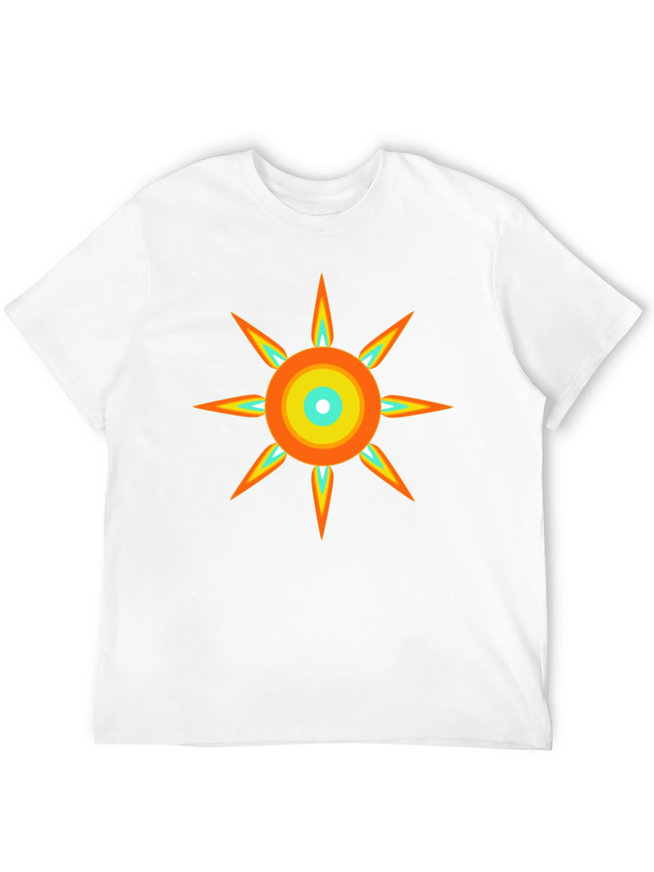 Radiant Sun Graphic Tee - Modern Design