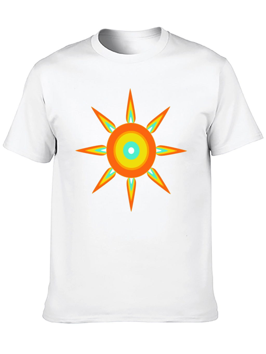 Radiant Sun Graphic Tee - Modern Design