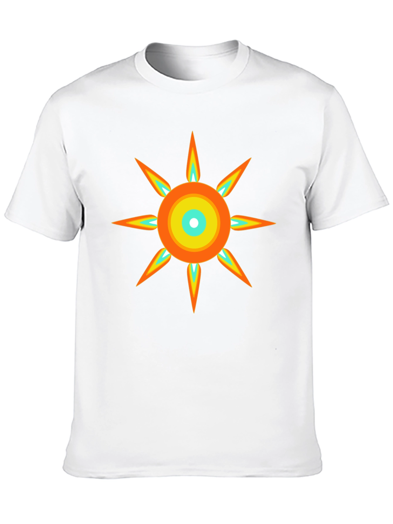 Radiant Sun Graphic Tee - Modern Design