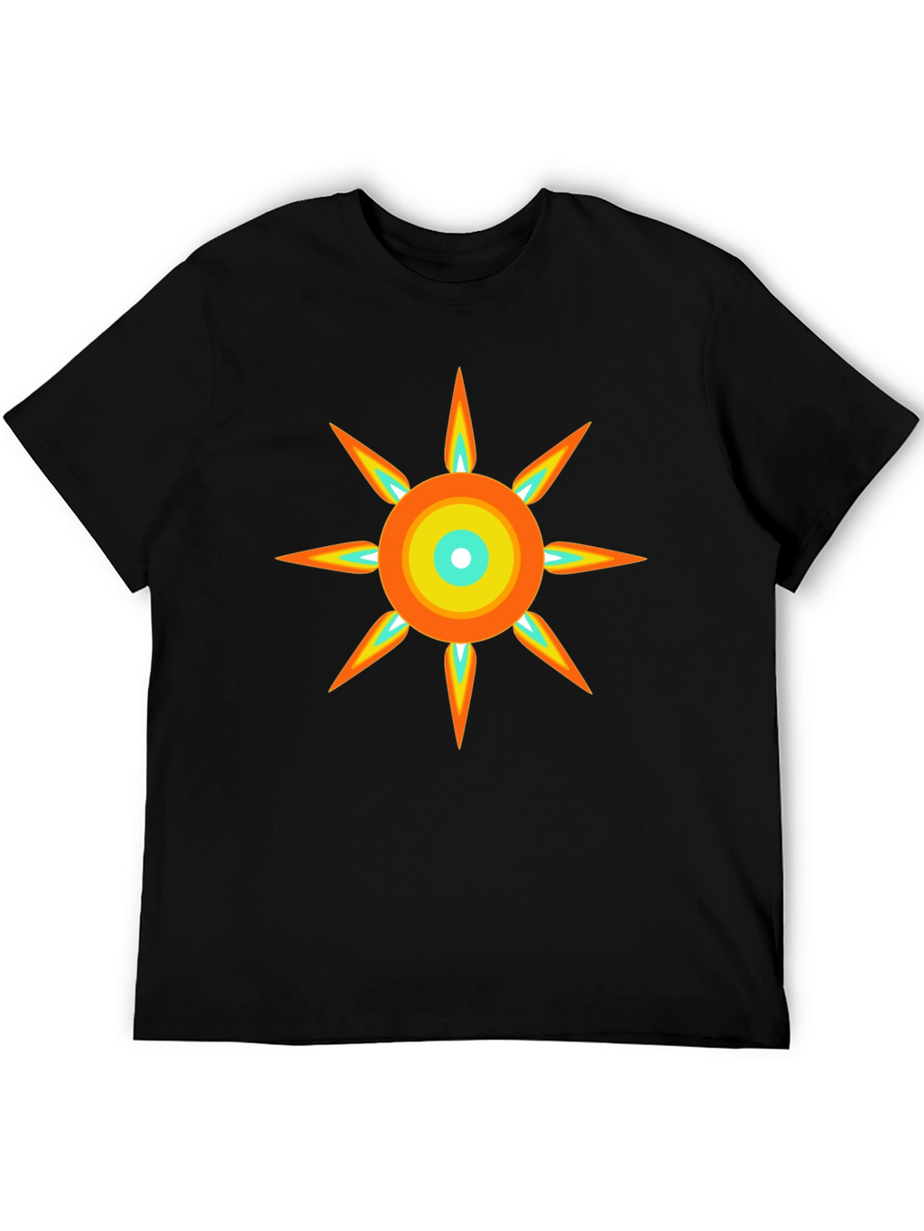 Radiant Sun Graphic Tee - Modern Design