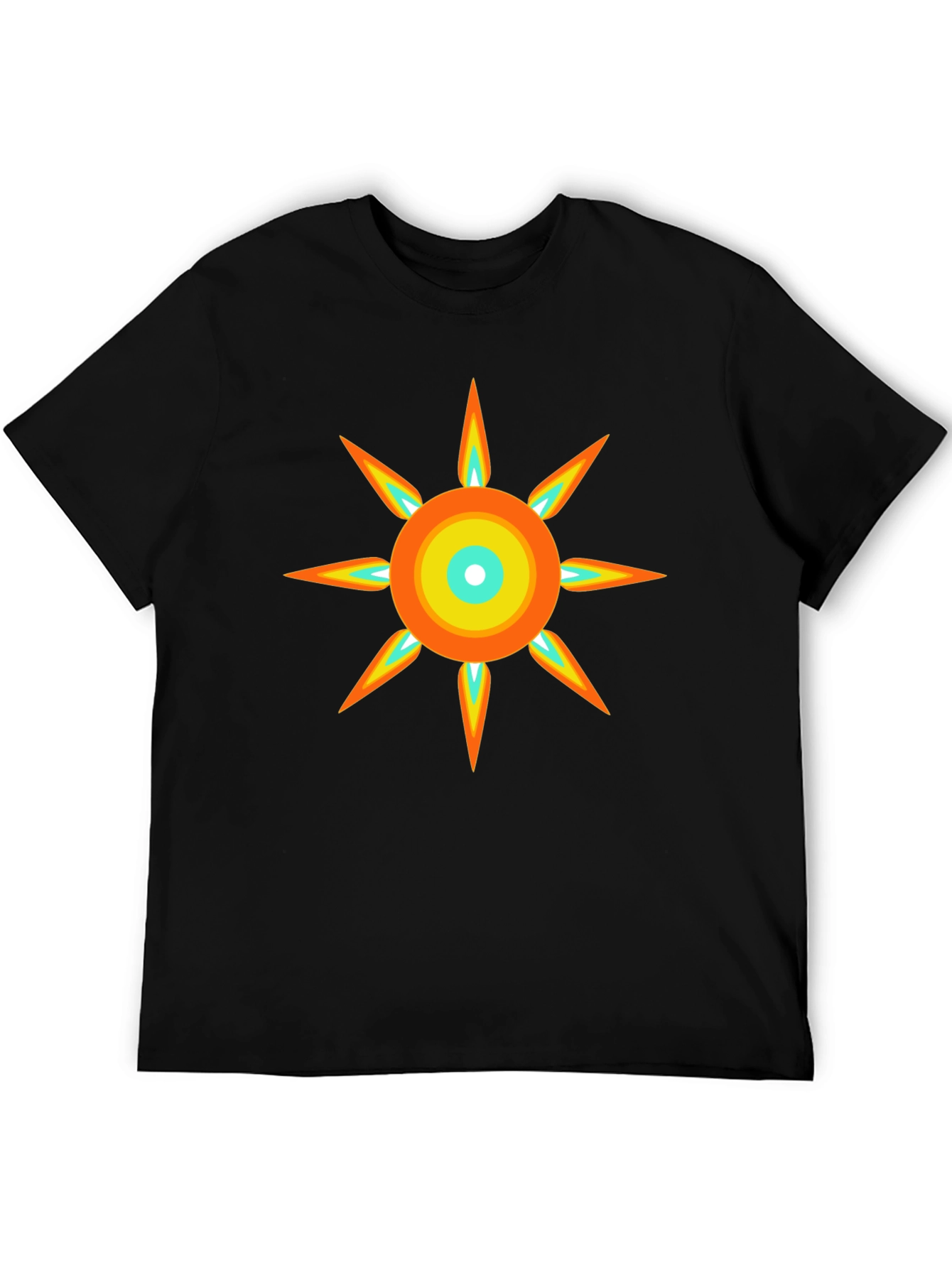 Radiant Sun Graphic Tee - Modern Design