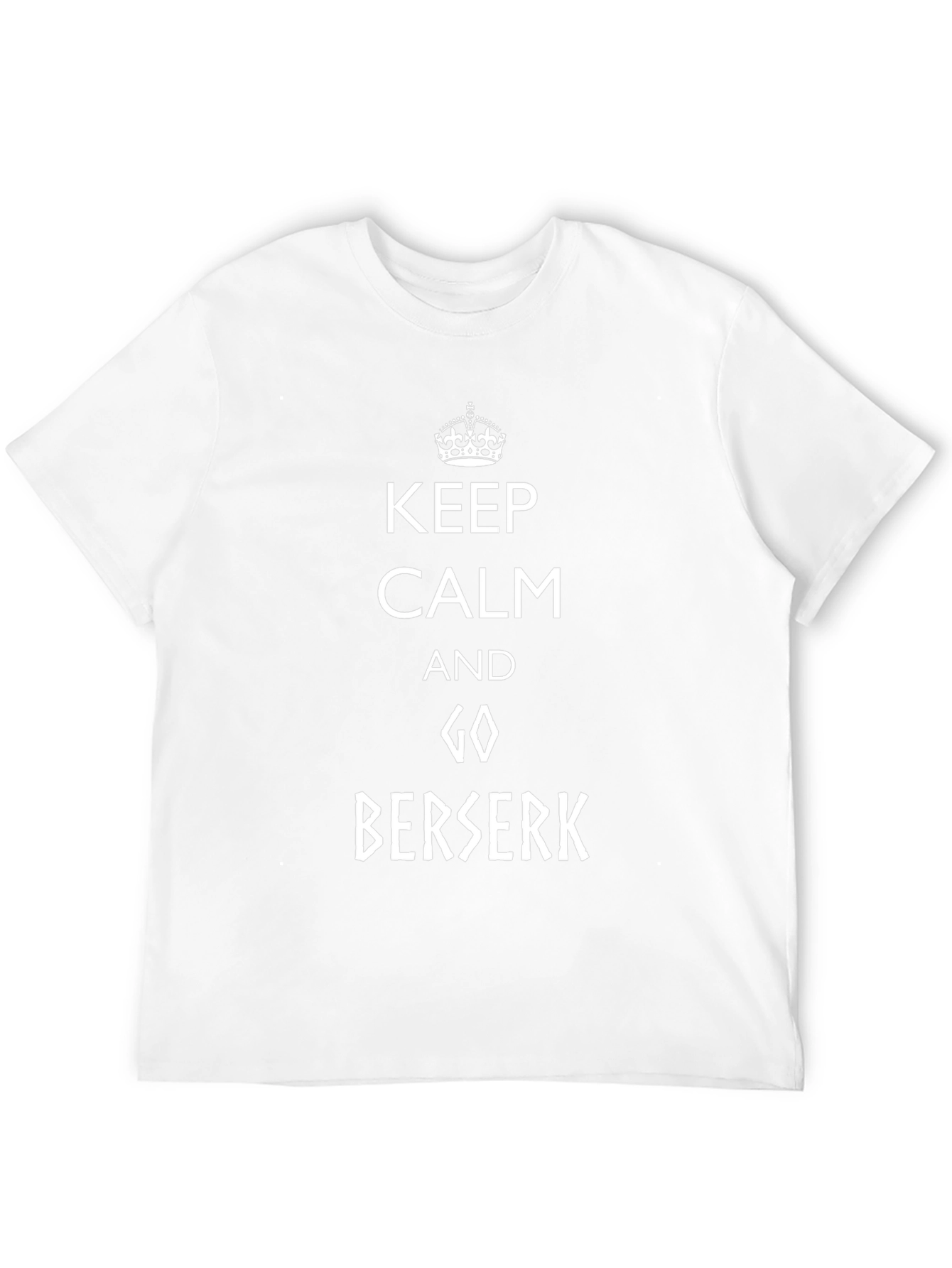 Keep Calm and Go Berserk Black T-Shirt