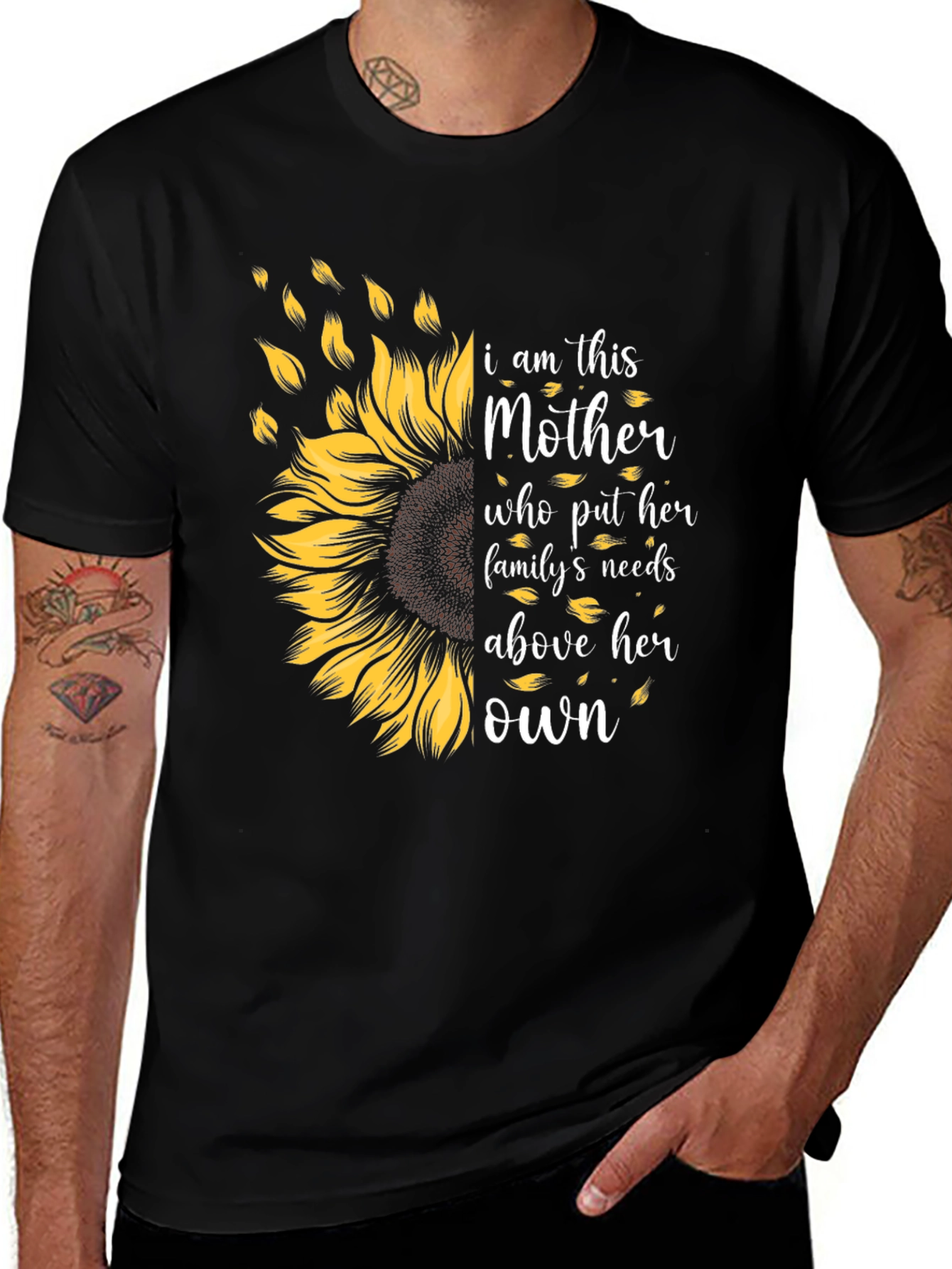 Sunflower Mothers Love Graphic Tee