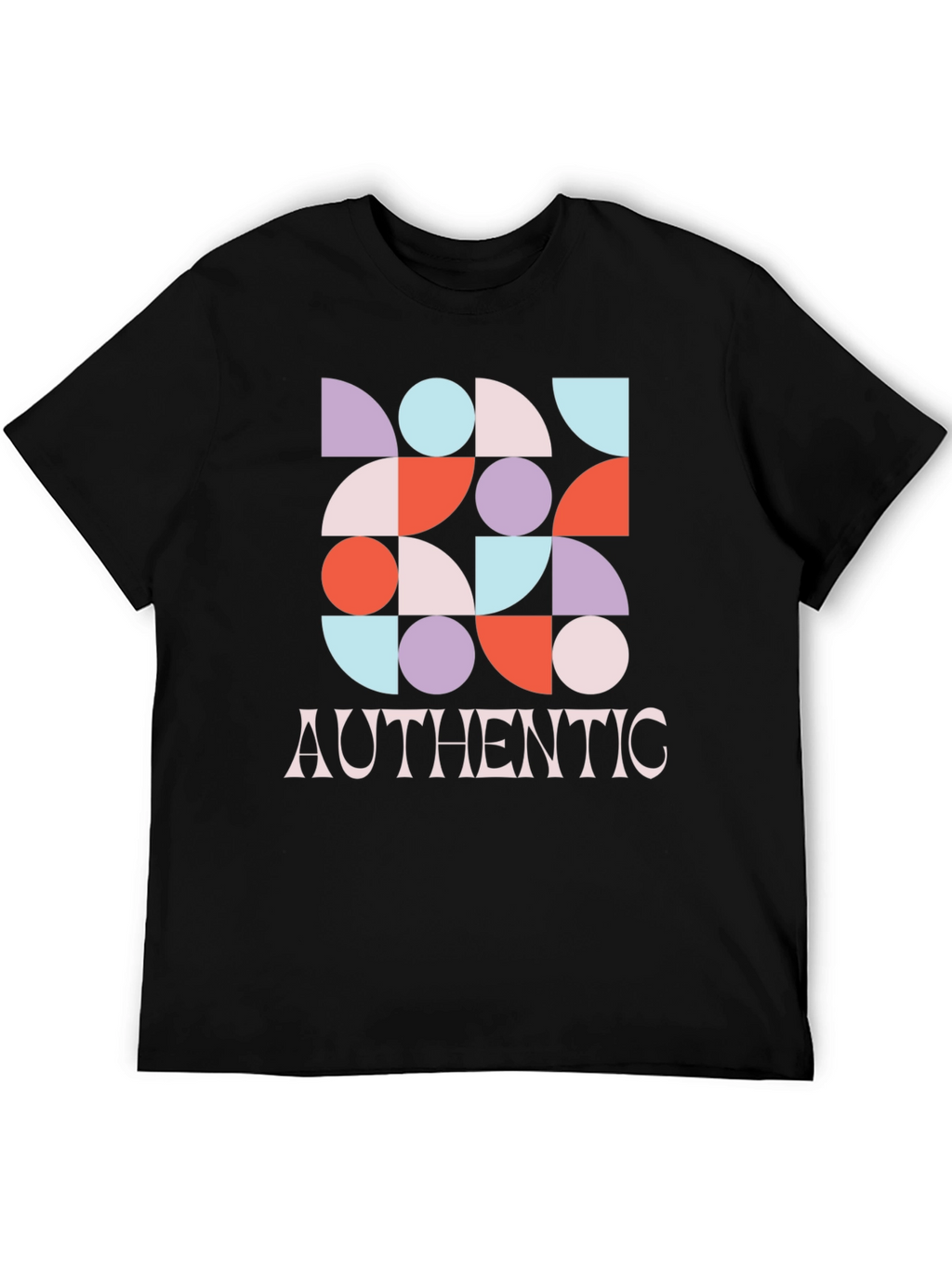 Geometric Graphic Authentic T-Shirt
