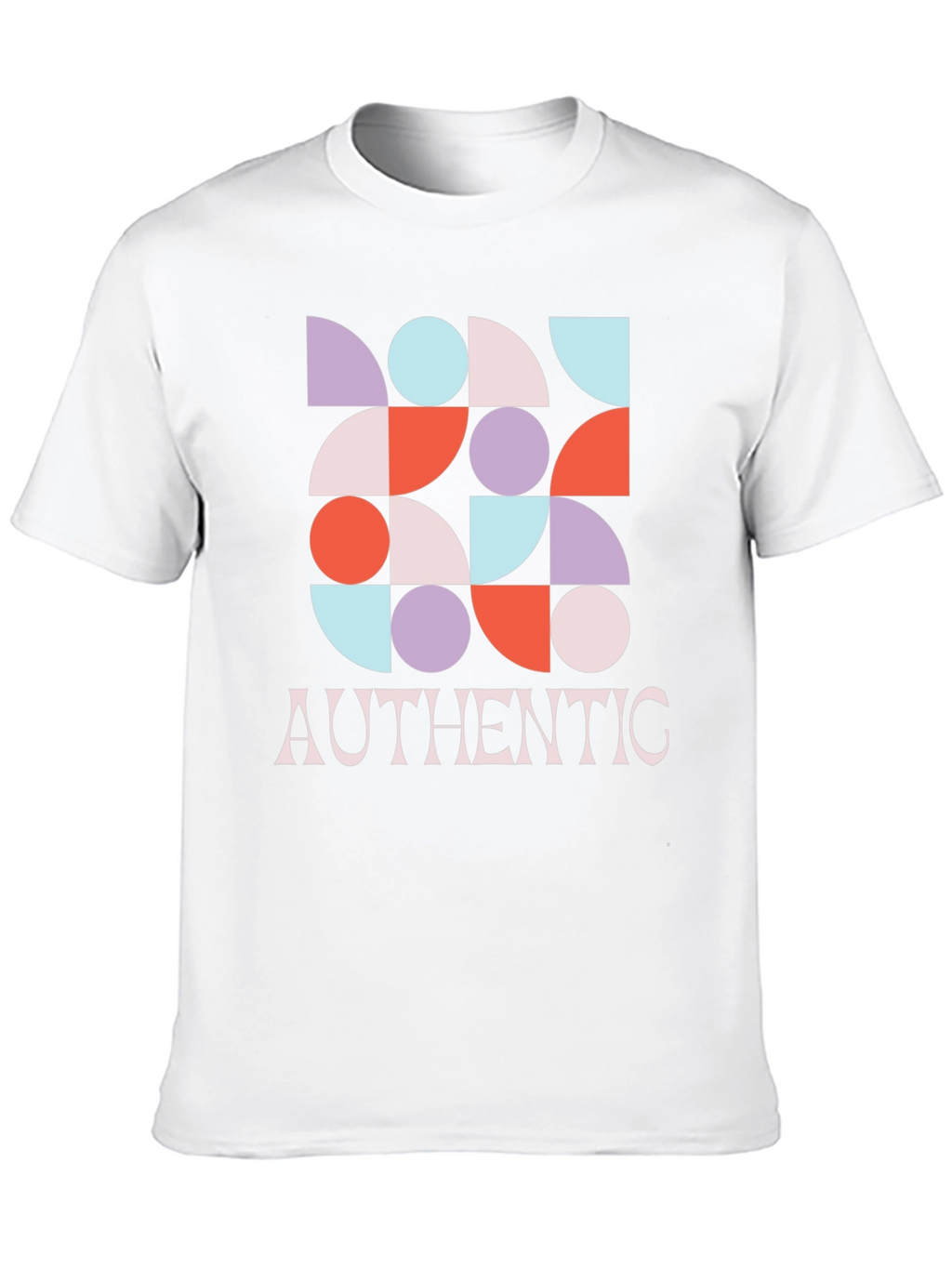 Geometric Graphic Authentic T-Shirt