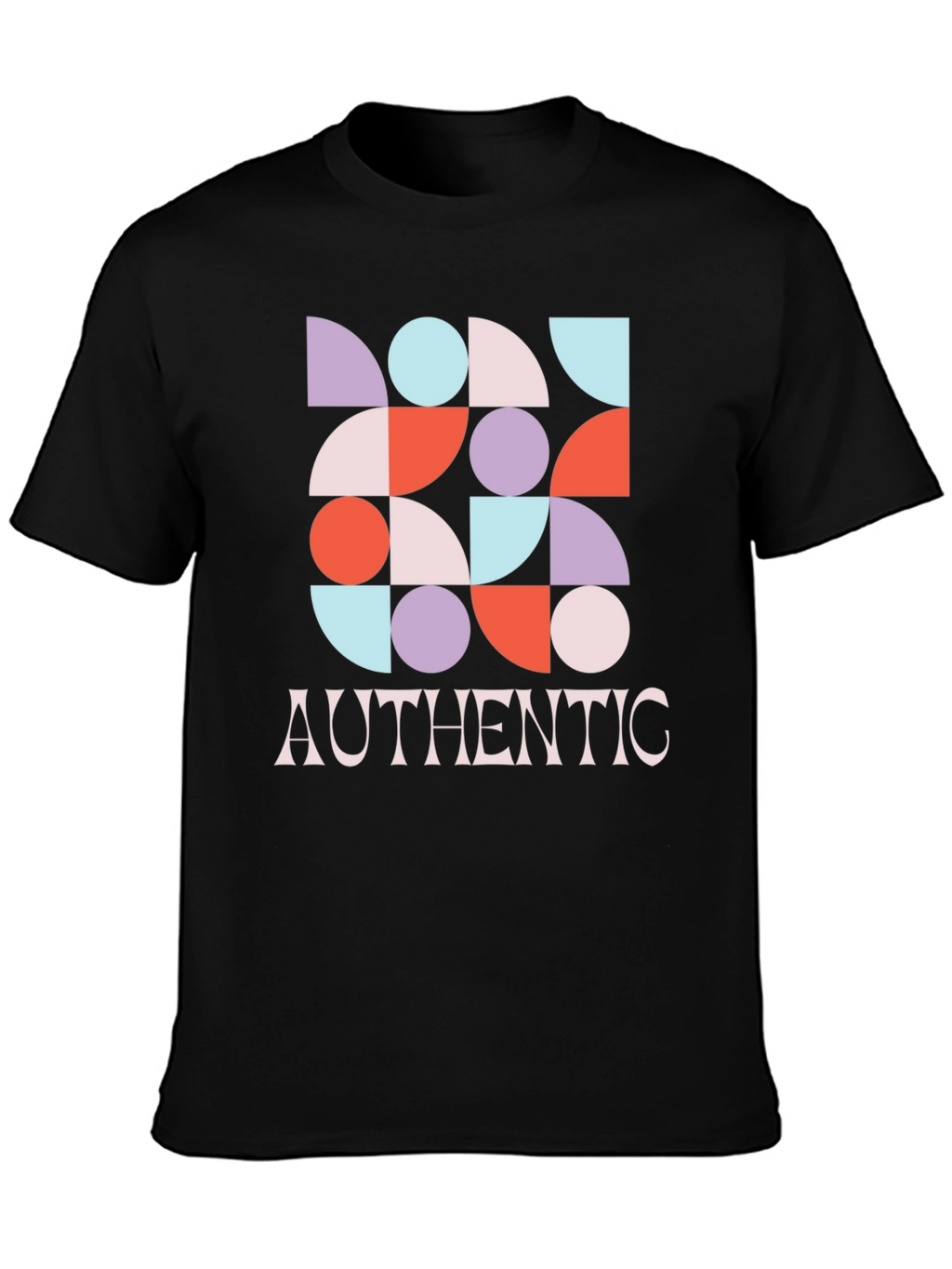 Geometric Graphic Authentic T-Shirt