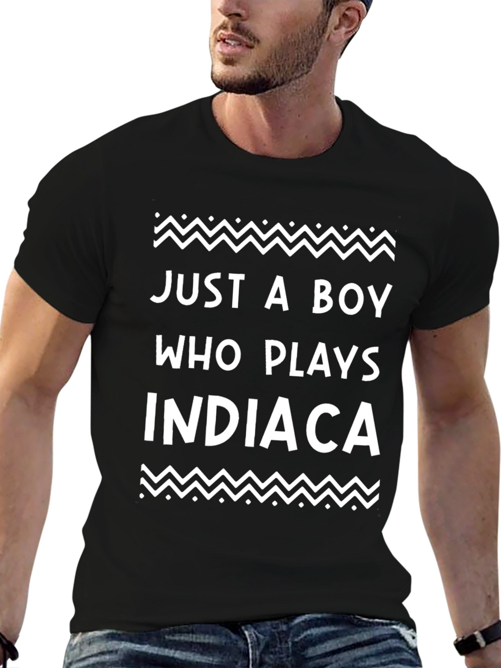 Just a Boy Who Plays Indiaca T-Shirt