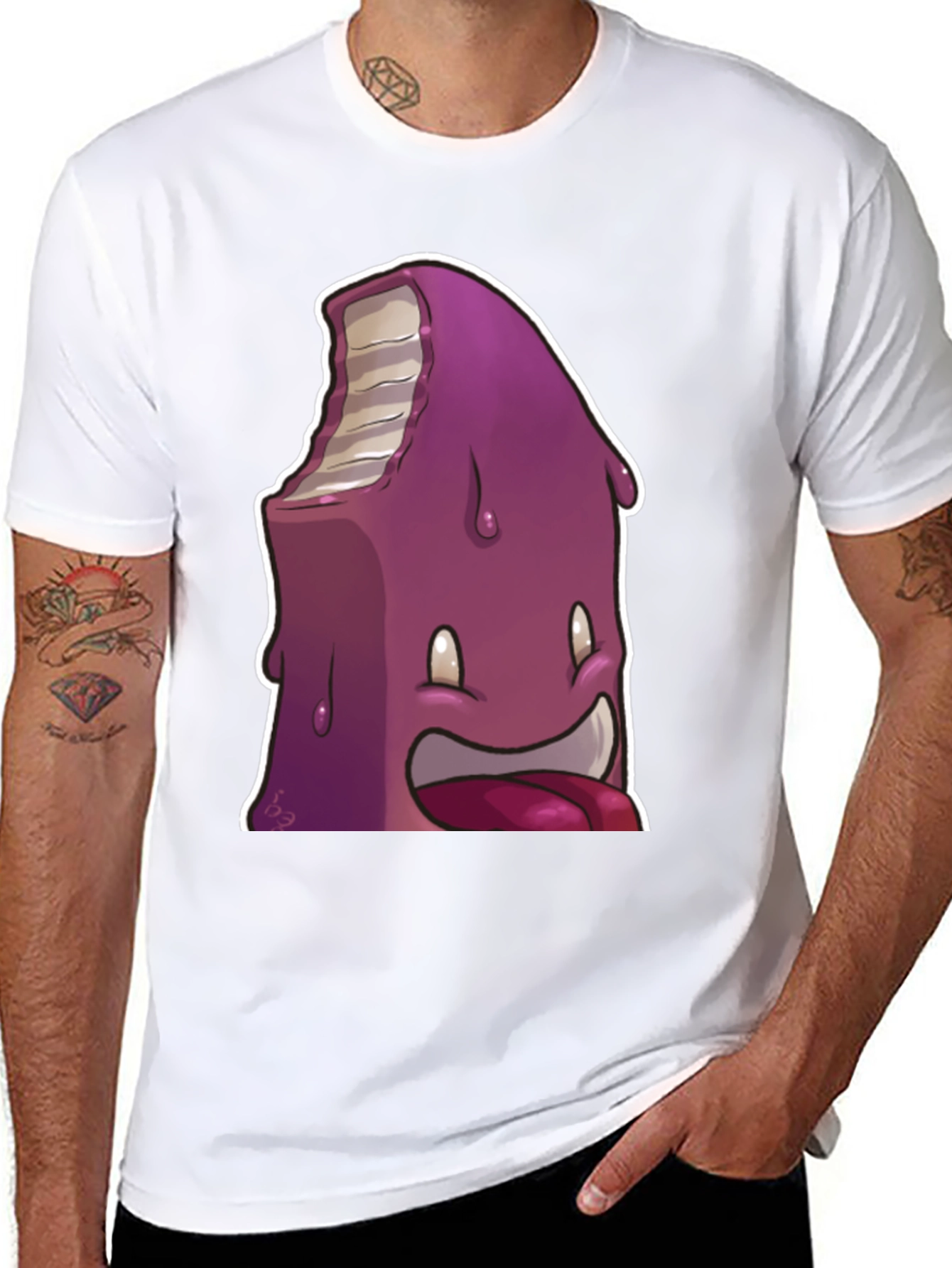 Funky Monster Graphic Tee - Unique Design!