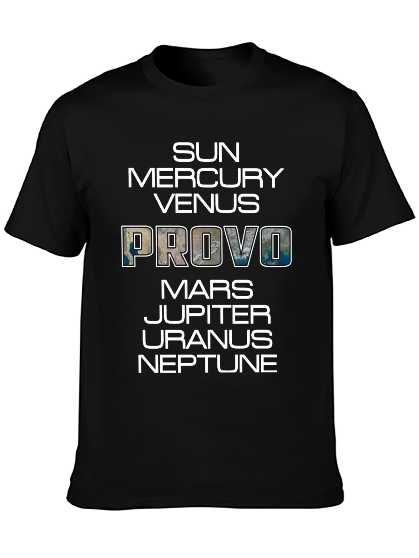 Planets Provo Utah T-Shirt
