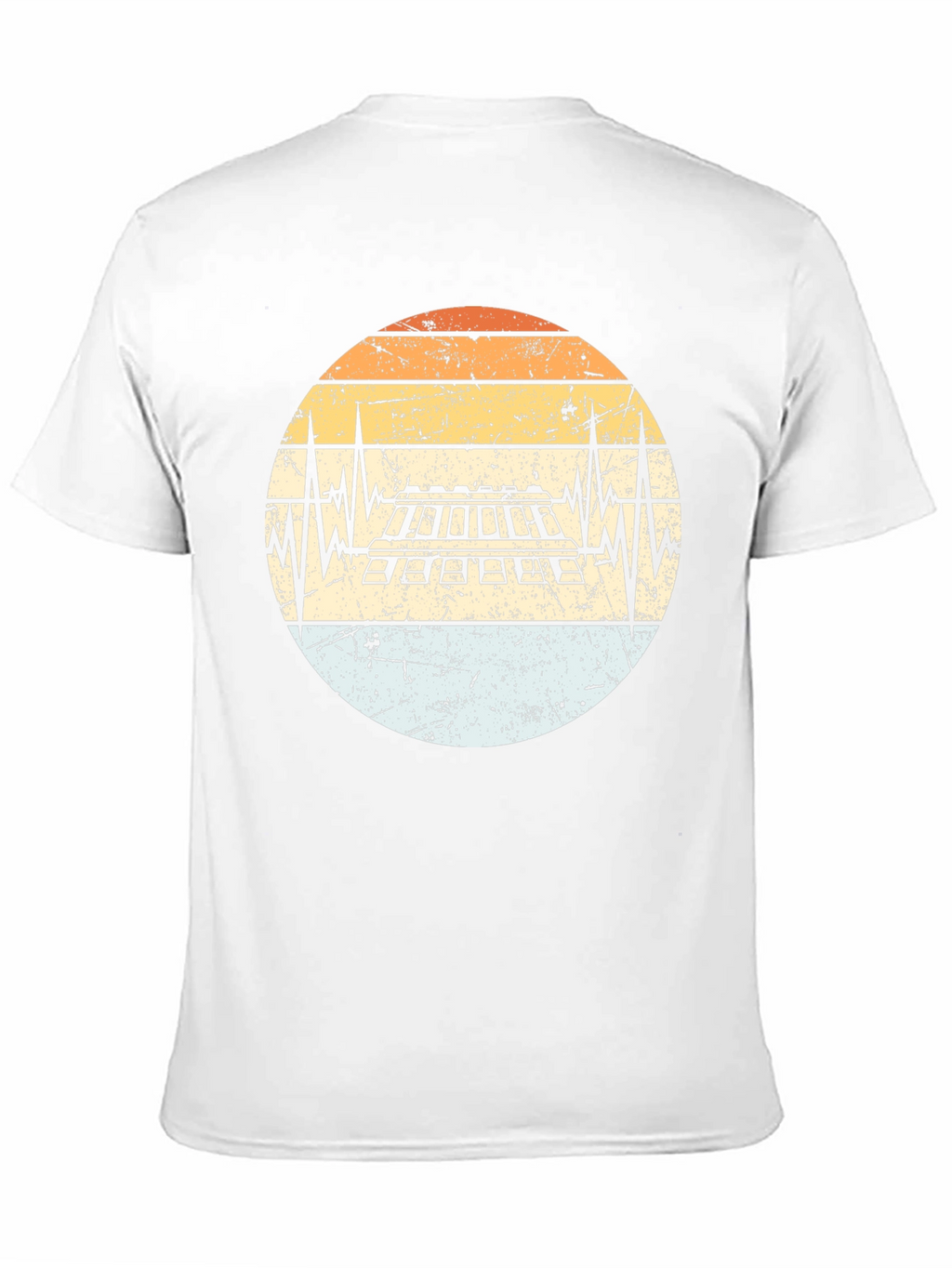 Keyboard Heartbeat Retro T-Shirt
