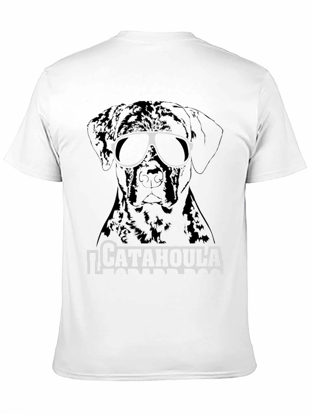 Cool Catahoula Dog T-Shirt - Unisex Black Tee