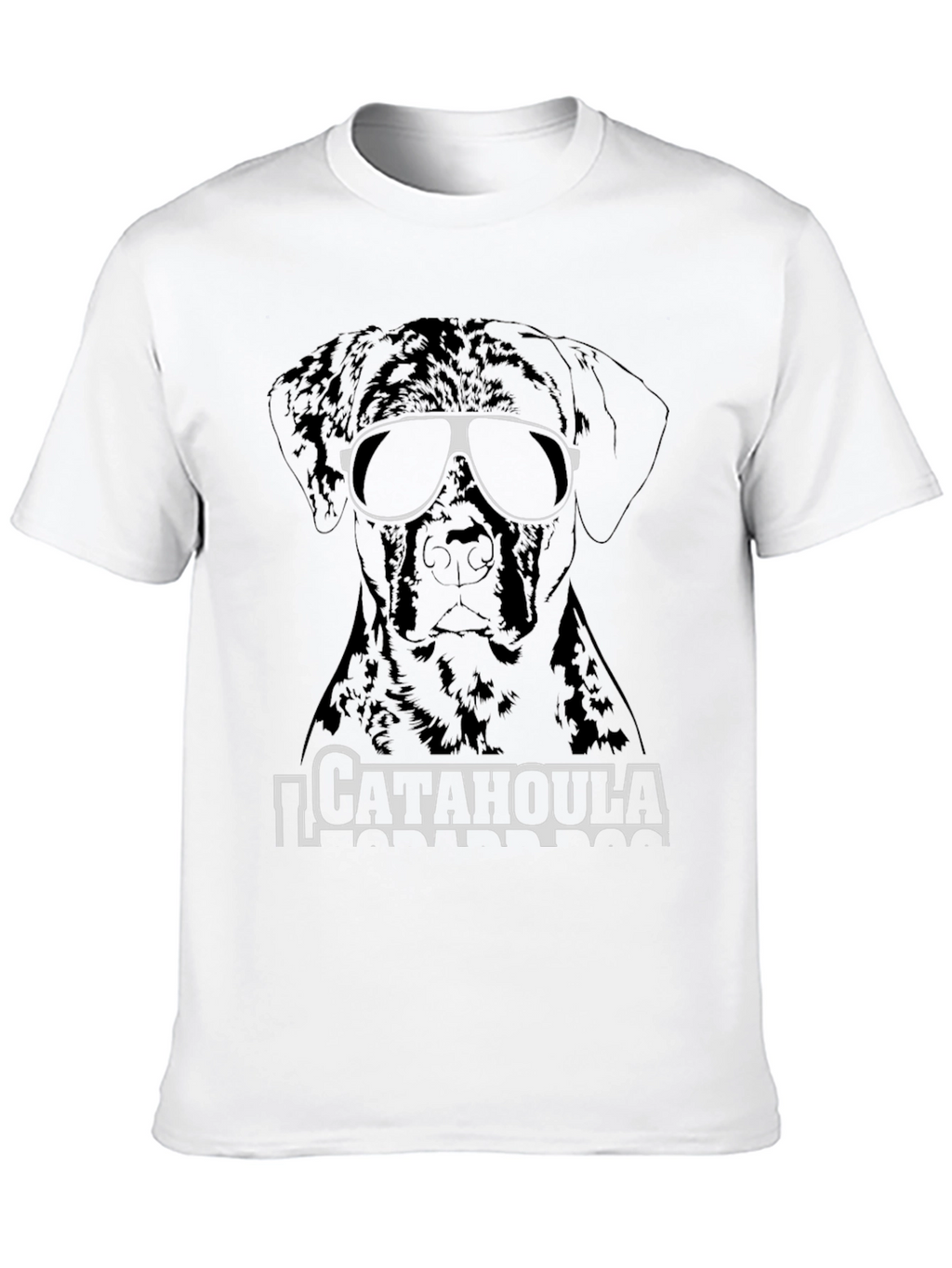 Cool Catahoula Dog T-Shirt - Unisex Black Tee