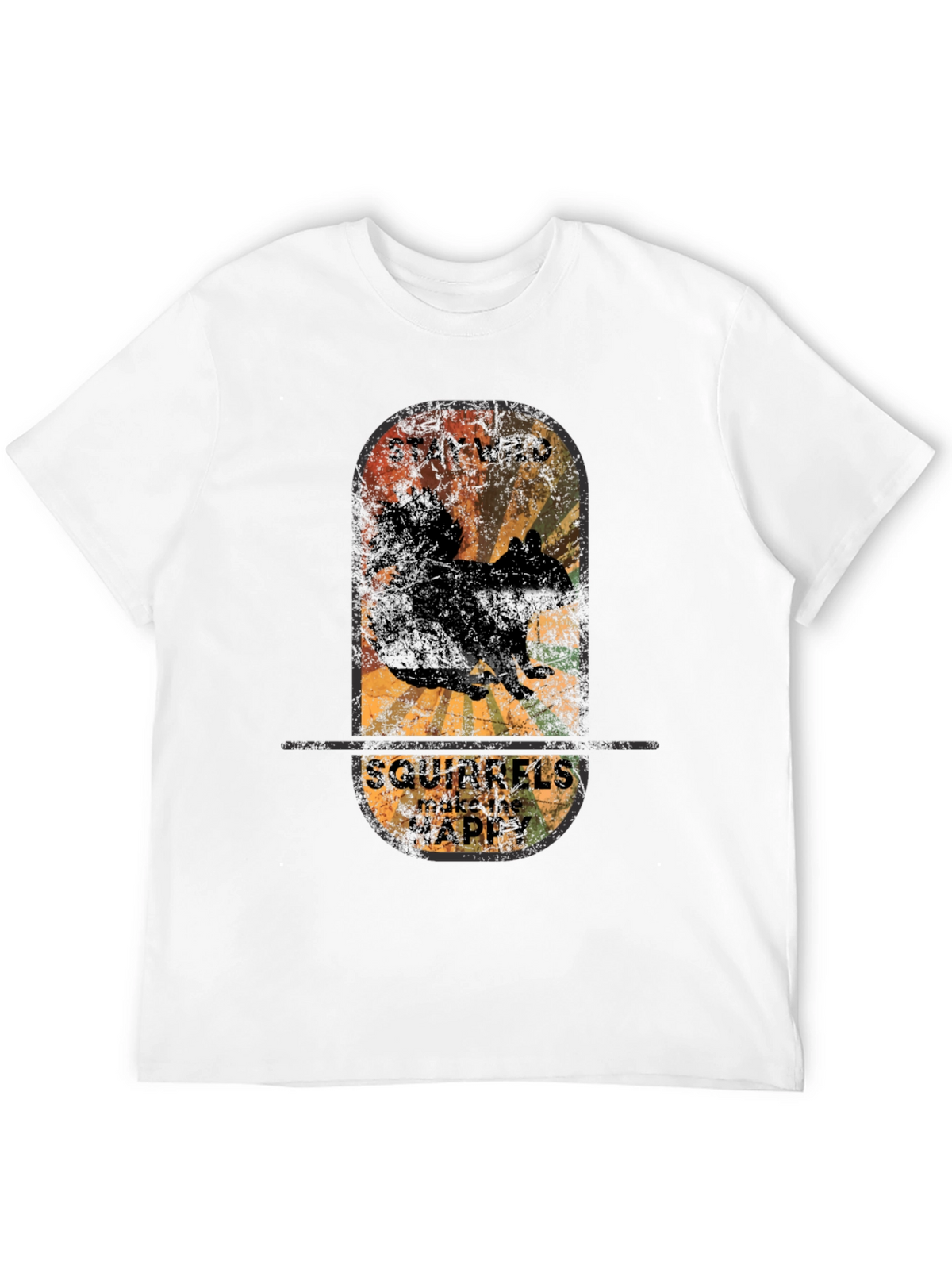Stay Wild Squirrels T-Shirt - Vintage Graphic Tee
