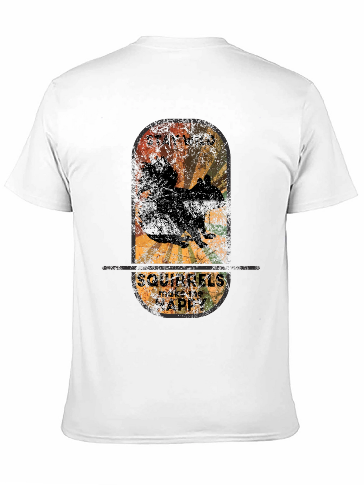 Stay Wild Squirrels T-Shirt - Vintage Graphic Tee