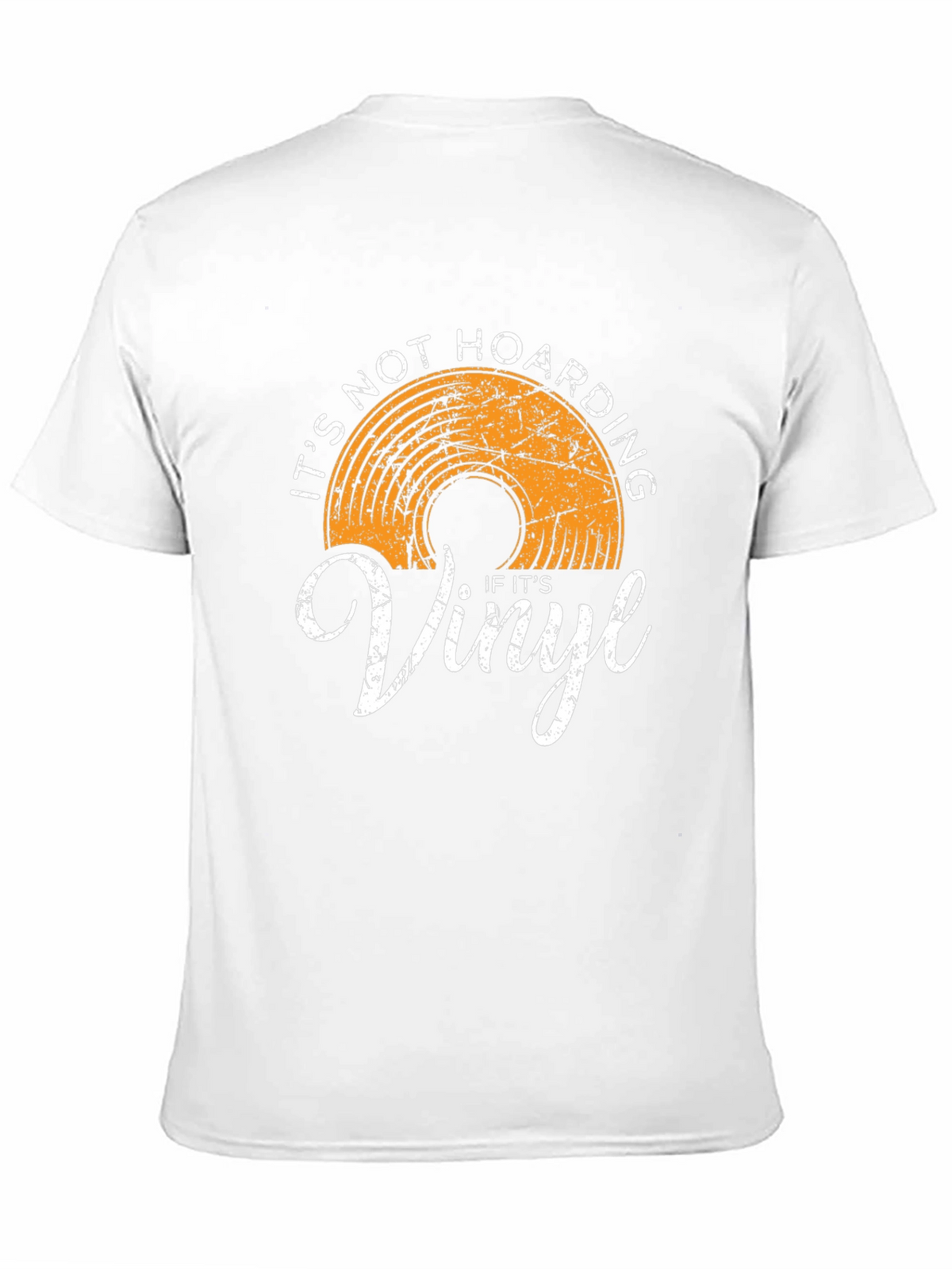 Vinyl Record Collector T-Shirt - Its Not Hoarding!