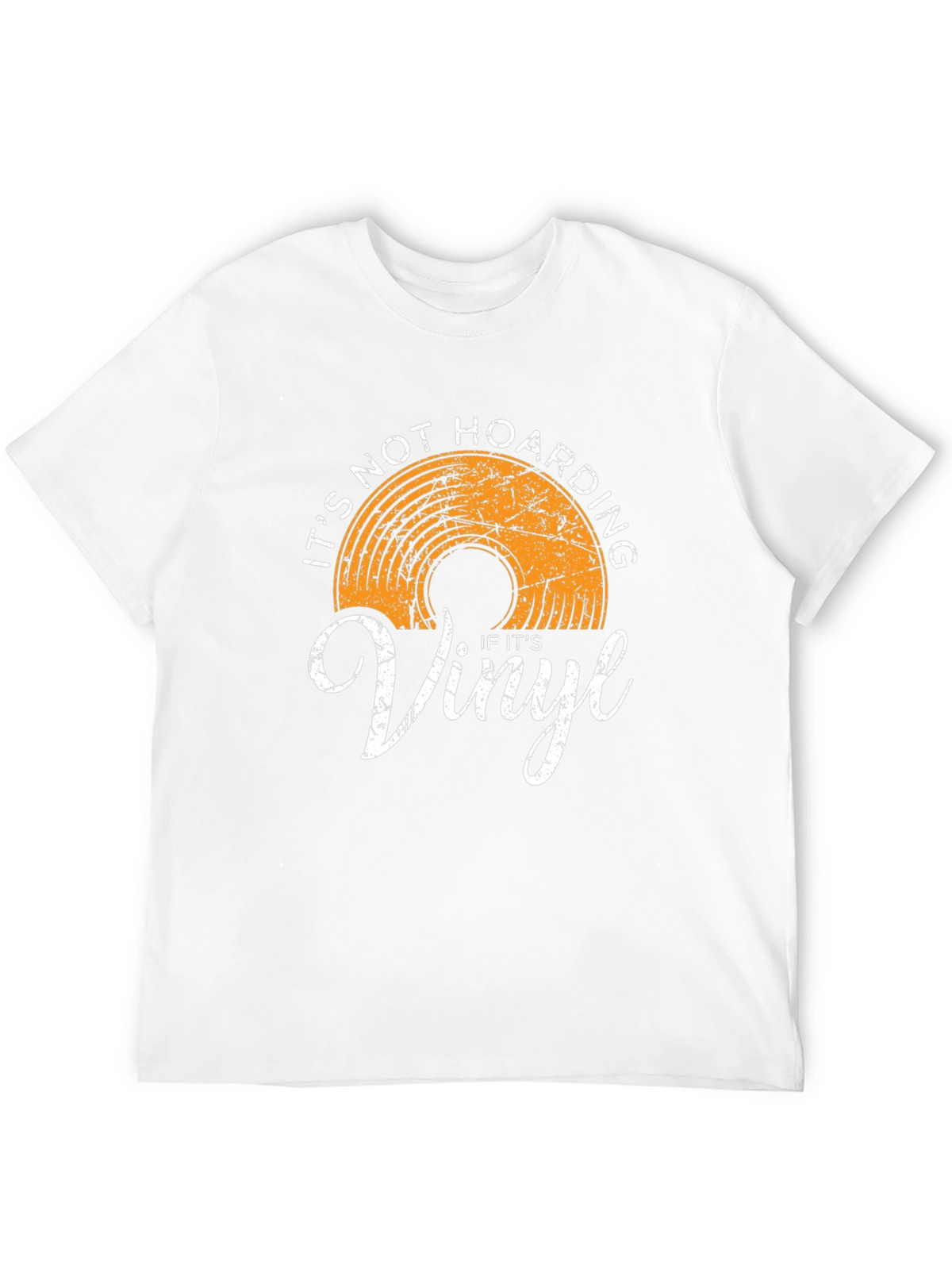 Vinyl Record Collector T-Shirt - Its Not Hoarding!