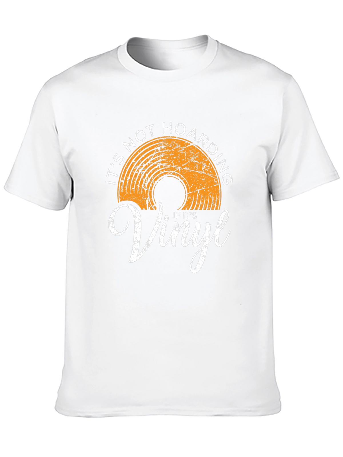 Vinyl Record Collector T-Shirt - Its Not Hoarding!