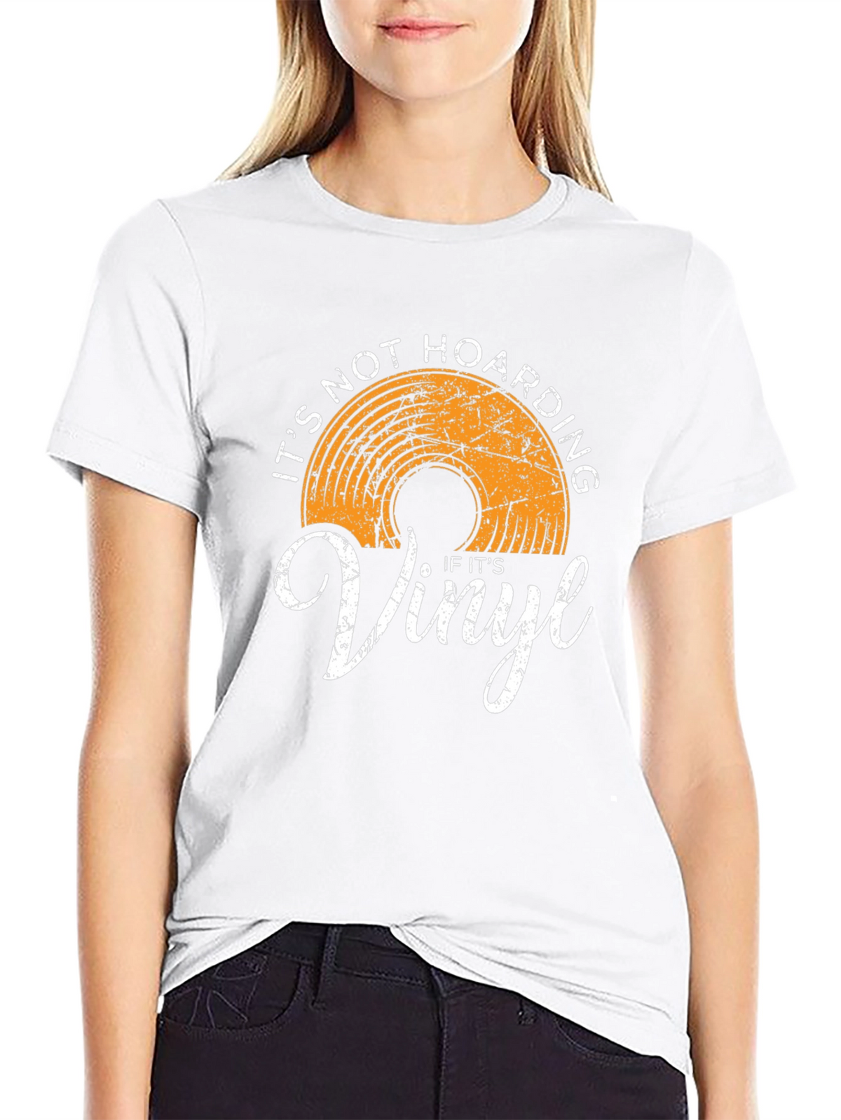 Vinyl Record Collector T-Shirt - Its Not Hoarding!