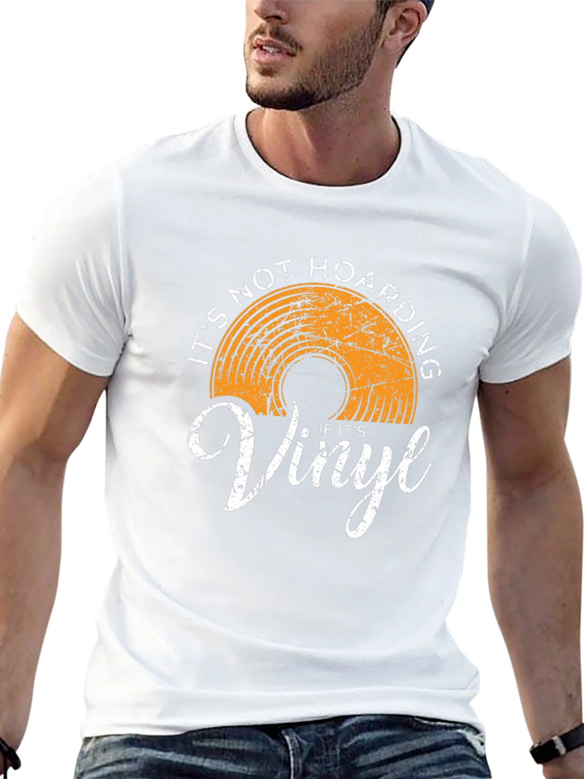 Vinyl Record Collector T-Shirt - Its Not Hoarding!