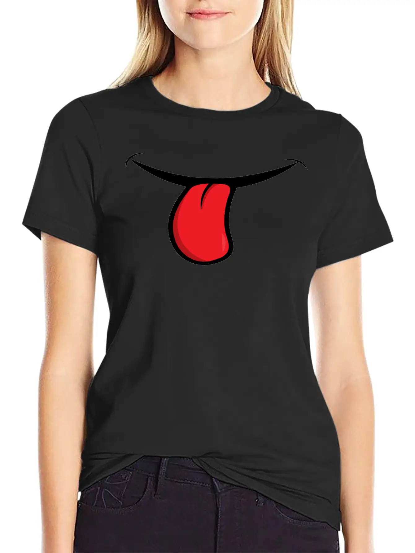 Face Laugh Teeth Grimace Grimace Unisex Casual T-Shirt – Clean Design For Daily Comfort