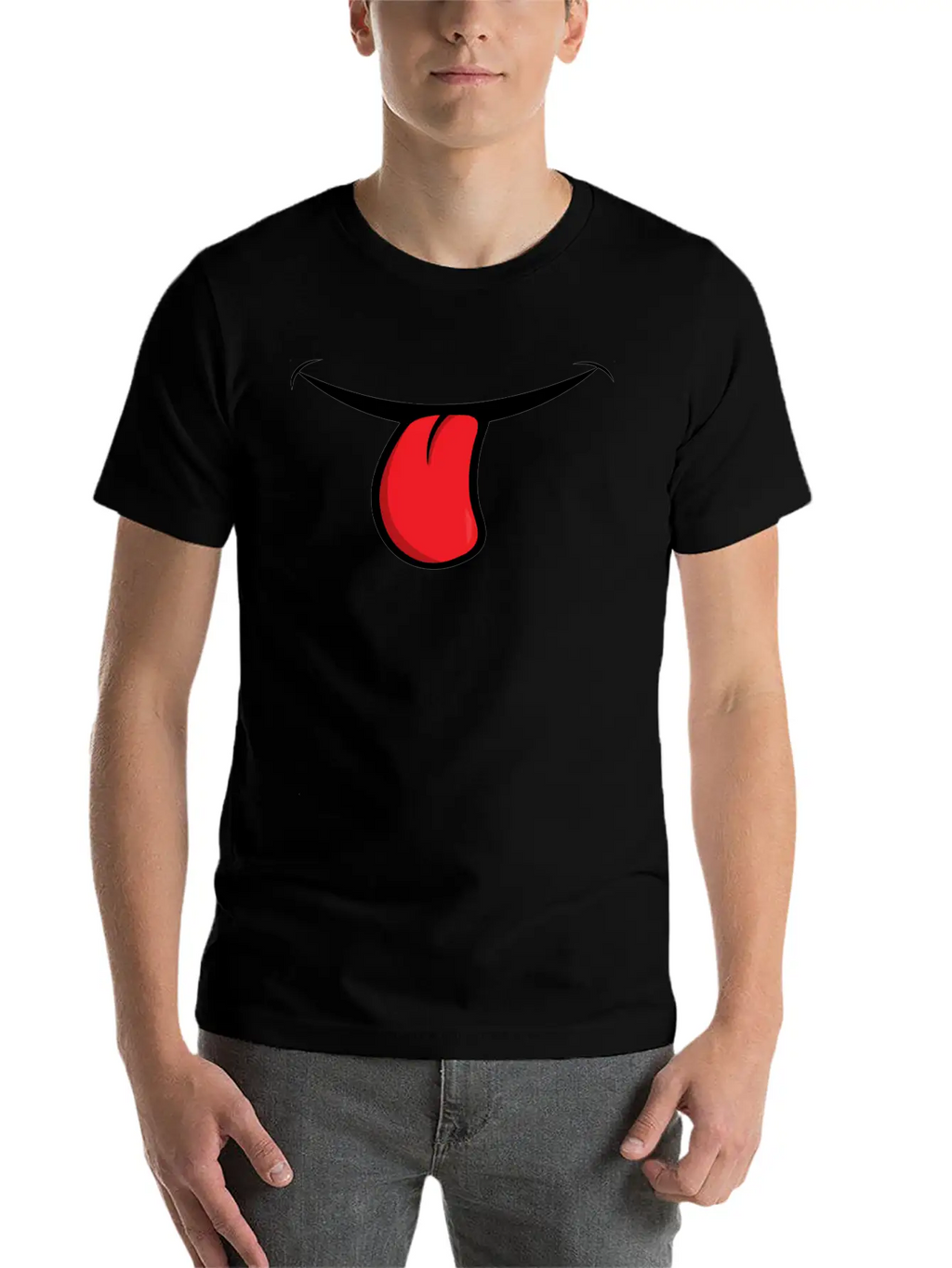 Face Laugh Teeth Grimace Grimace Unisex Casual T-Shirt – Clean Design For Daily Comfort
