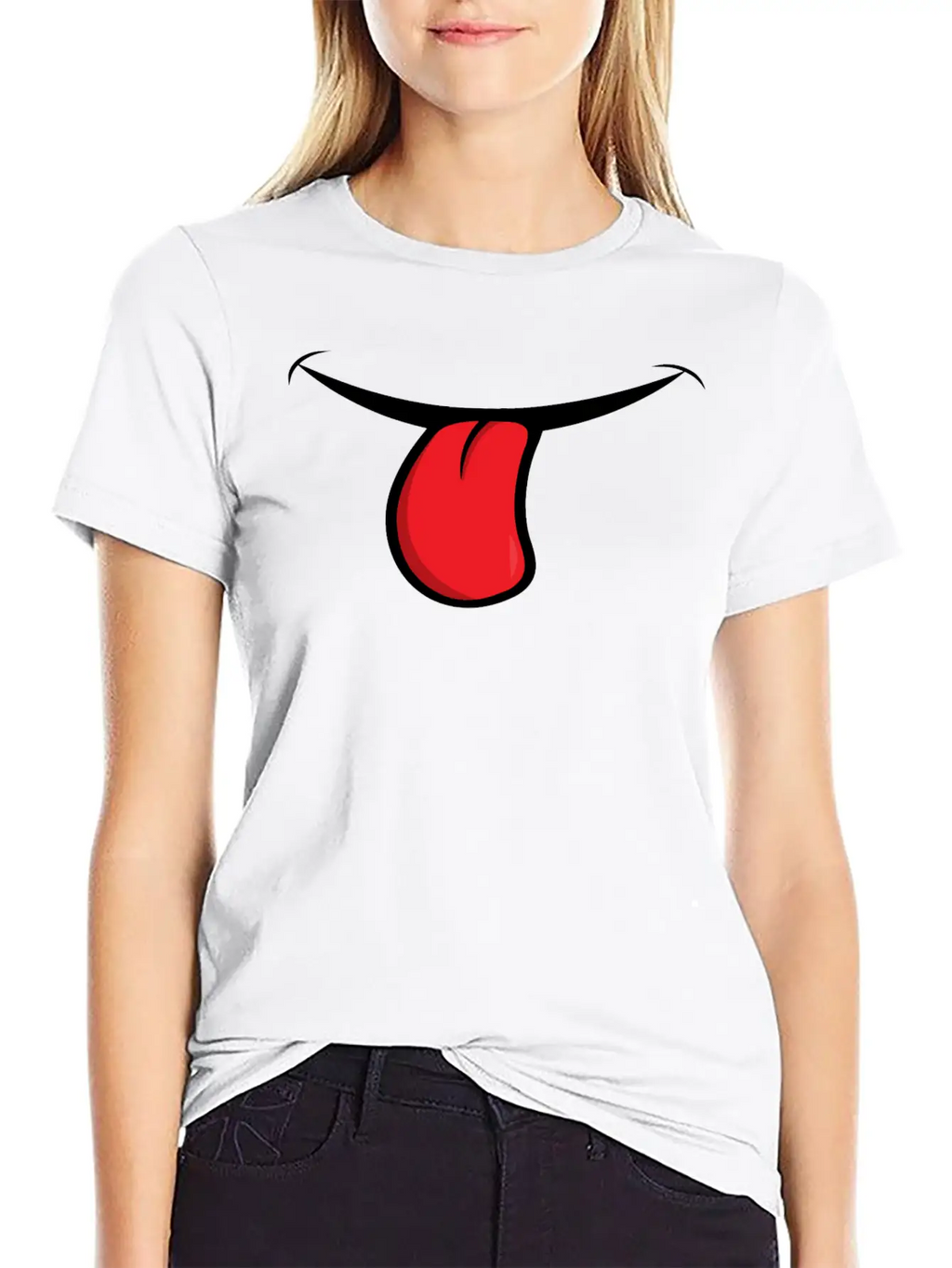 Face Laugh Teeth Grimace Grimace Unisex Casual T-Shirt – Clean Design For Daily Comfort