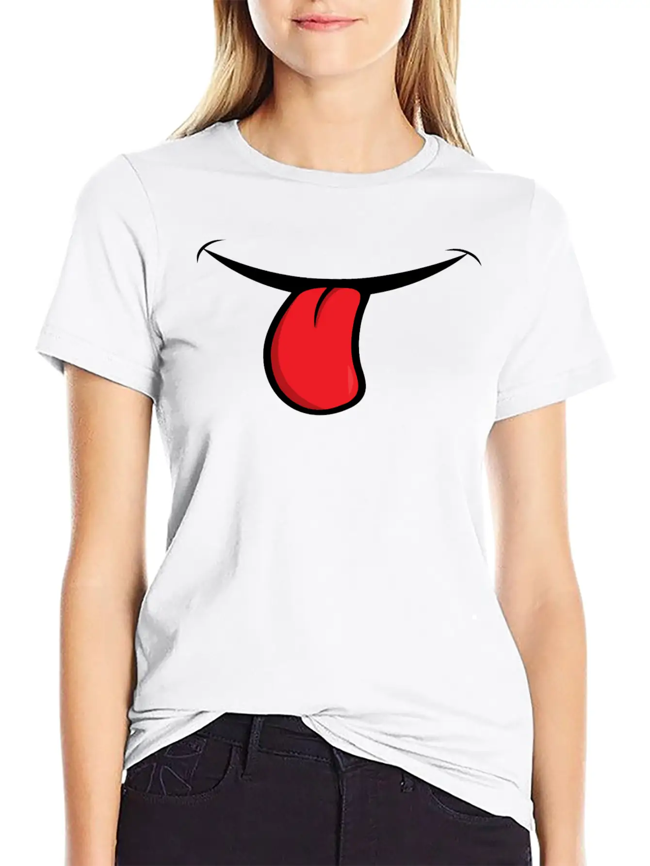 Face Laugh Teeth Grimace Grimace Unisex Casual T-Shirt – Clean Design For Daily Comfort