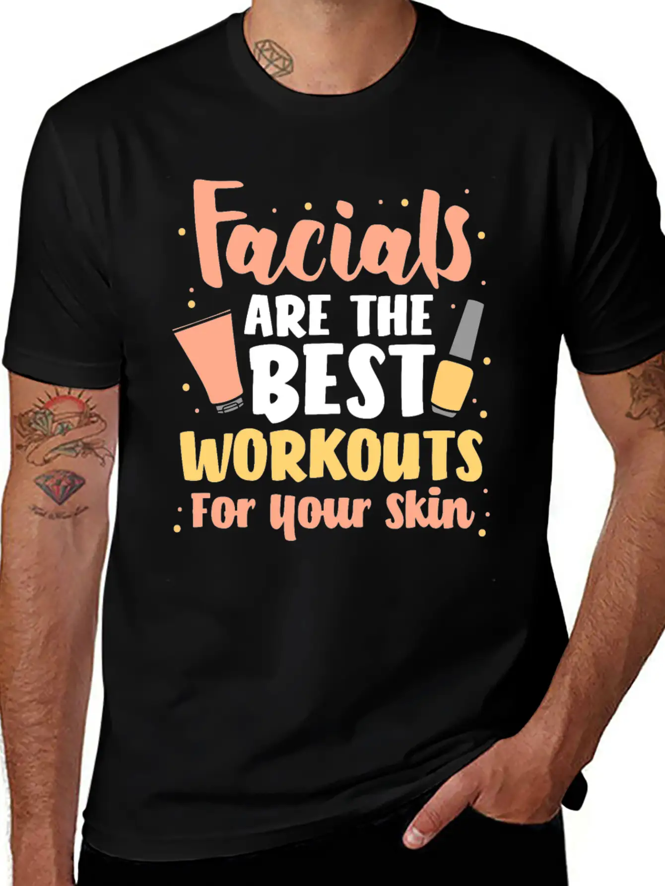 Facial Face Skin Care Dermatologist Relaxed Everyday Tee – Lightweight And Durable Cotton