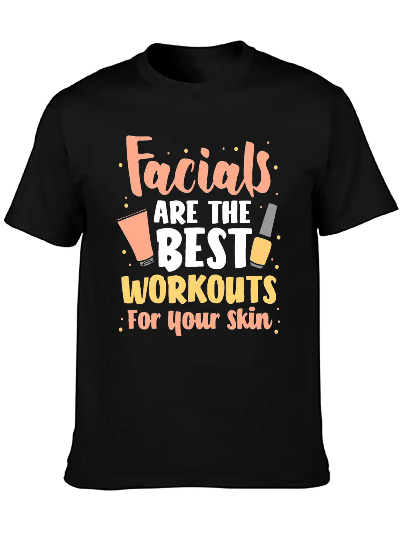 Facial Face Skin Care Dermatologist Relaxed Everyday Tee – Lightweight And Durable Cotton
