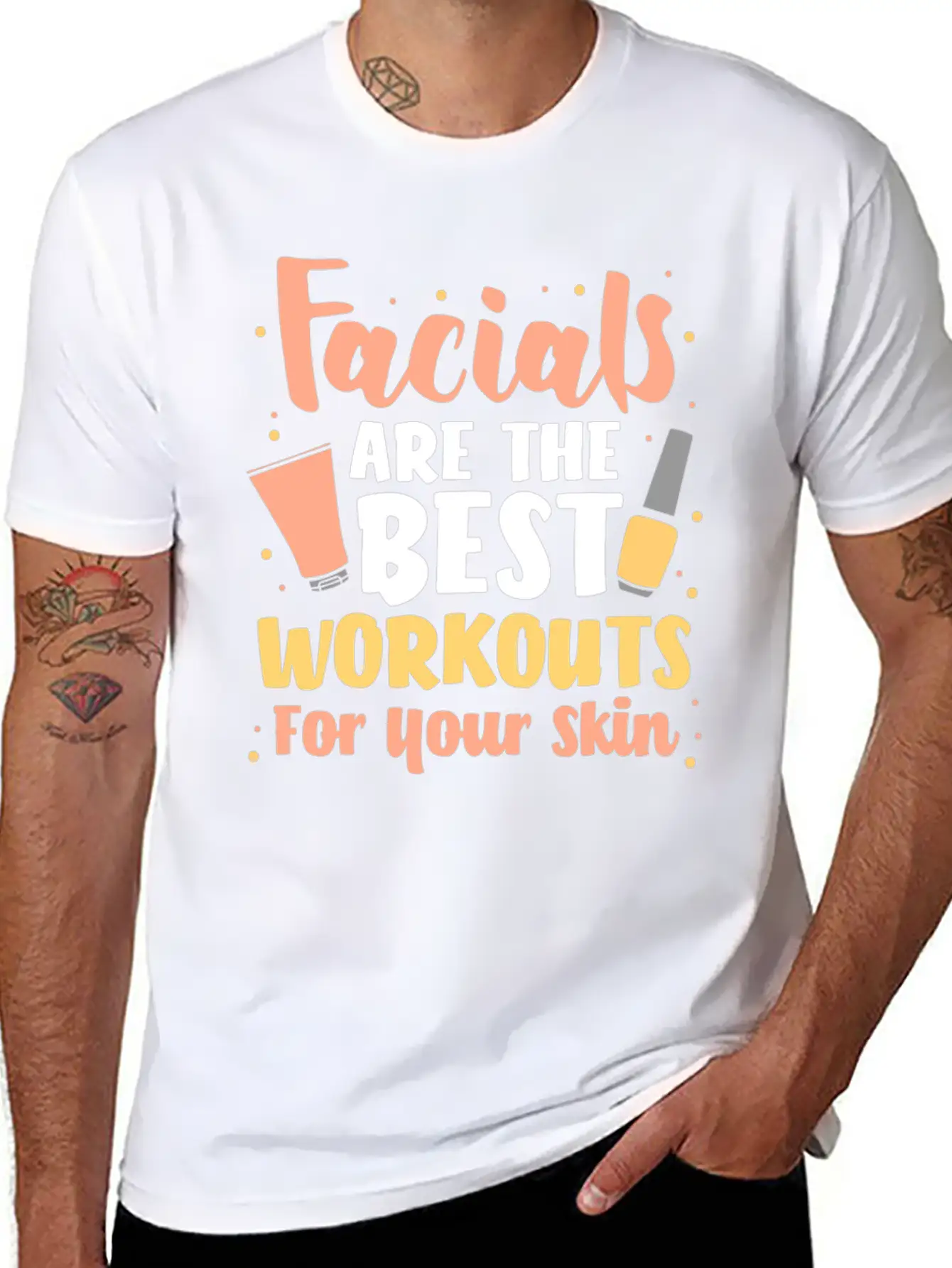 Facial Face Skin Care Dermatologist Relaxed Everyday Tee – Lightweight And Durable Cotton