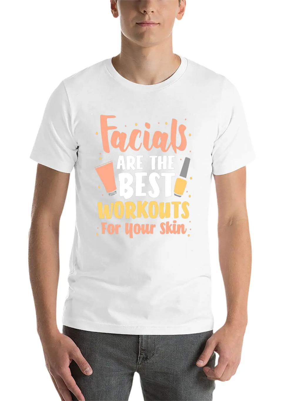 Facial Face Skin Care Dermatologist Relaxed Everyday Tee – Lightweight And Durable Cotton