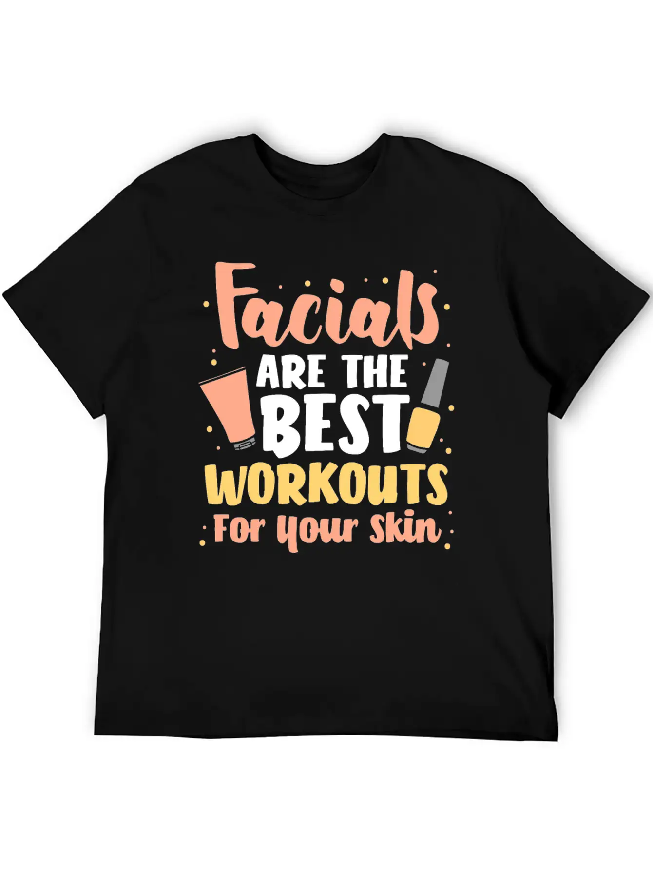 Facial Face Skin Care Dermatologist Relaxed Everyday Tee – Lightweight And Durable Cotton
