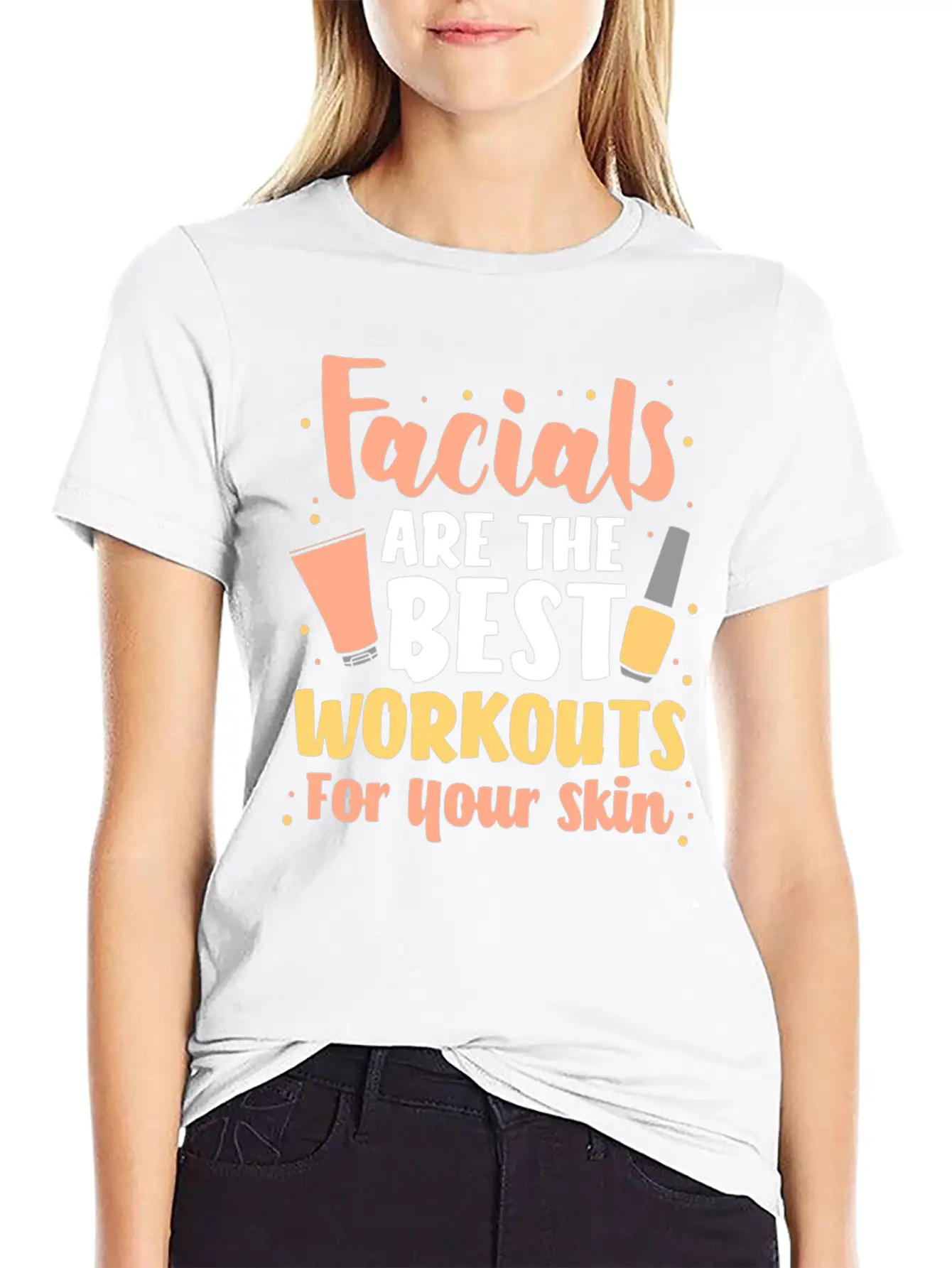 Facial Face Skin Care Dermatologist Relaxed Everyday Tee – Lightweight And Durable Cotton