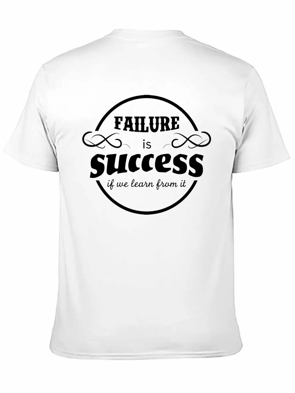 Failure Is Success If We Learn From It Timeless Short Sleeve Tee – Comfy And Minimalist Design