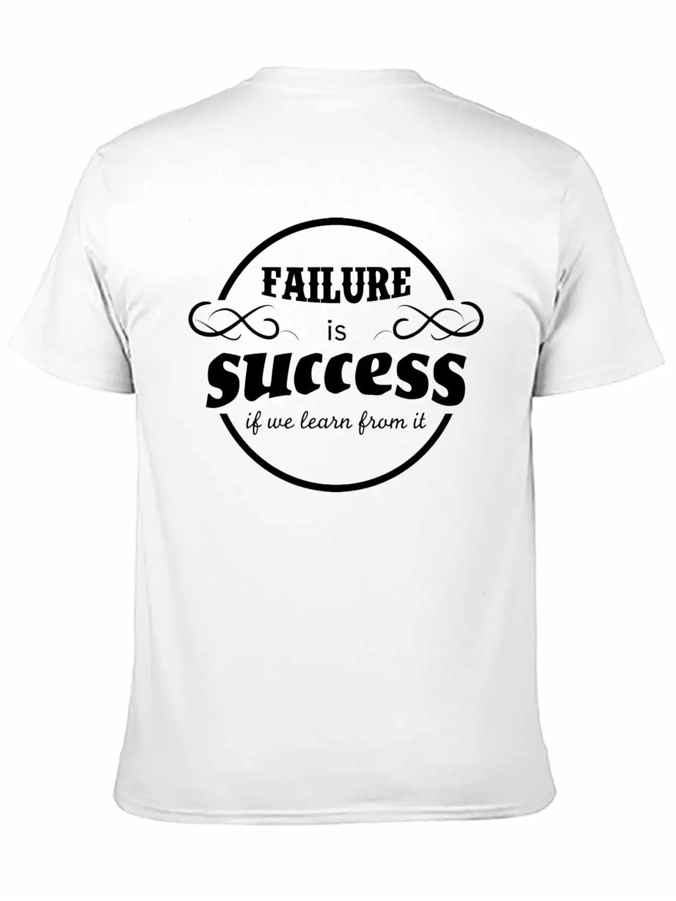 Failure Is Success If We Learn From It Timeless Short Sleeve Tee – Comfy And Minimalist Design