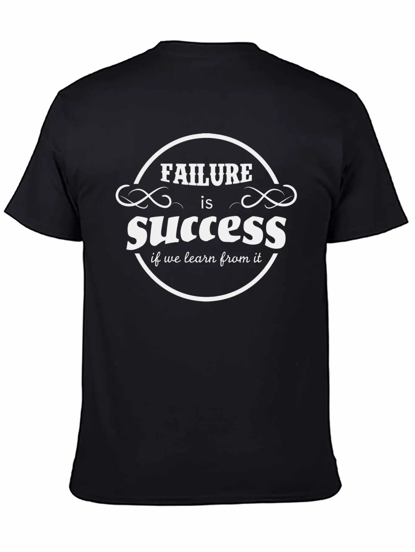 Failure Is Success If We Learn From It Timeless Short Sleeve Tee – Comfy And Minimalist Design