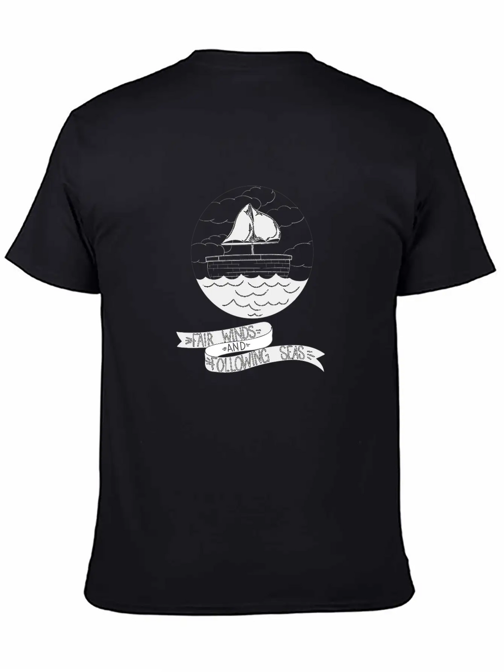 Fair Winds And Following Seas Essential Cotton Tee For Daily Outfits – Unisex Style